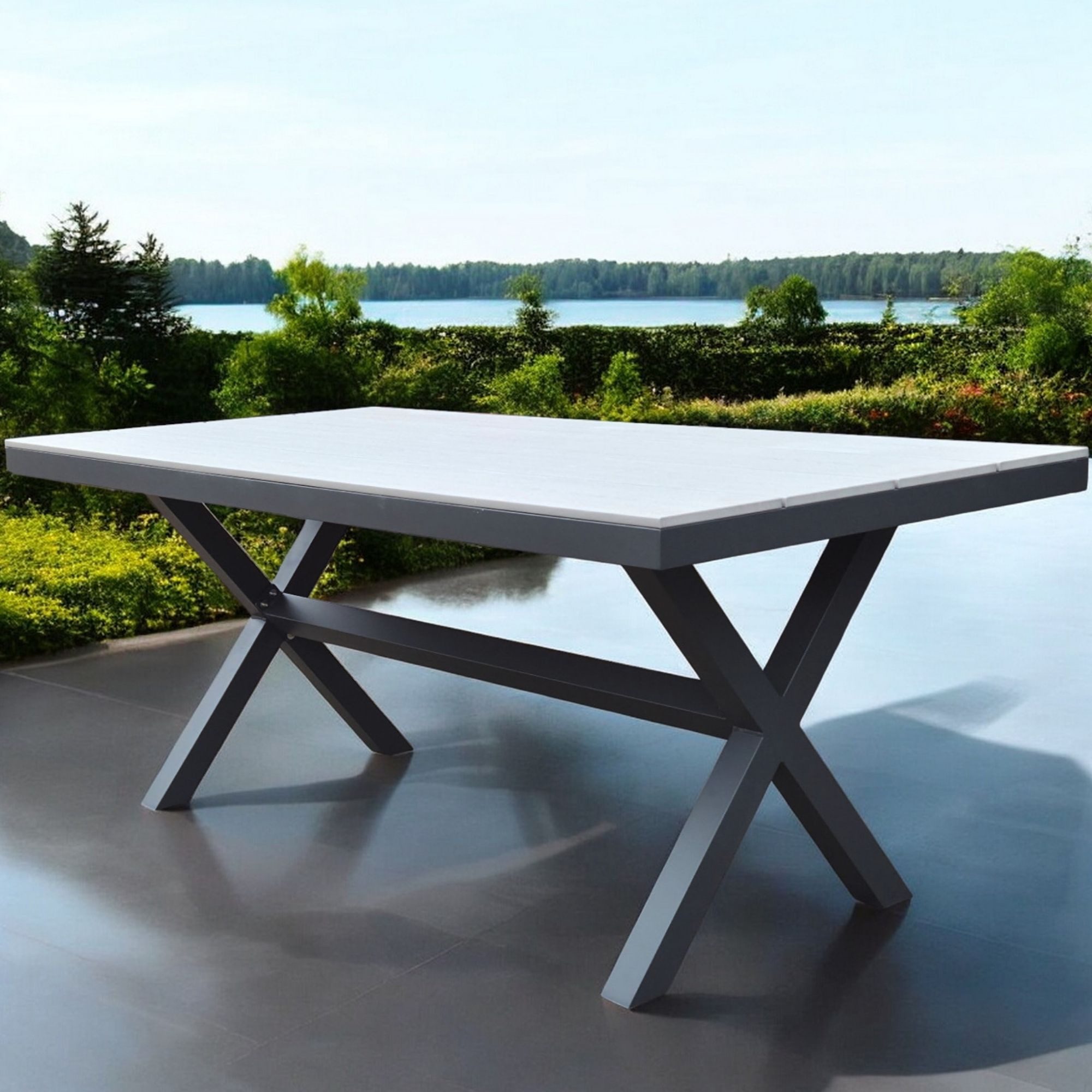 osoltus Gartentisch osoltus Gartentisch X Leg günstig online kaufen