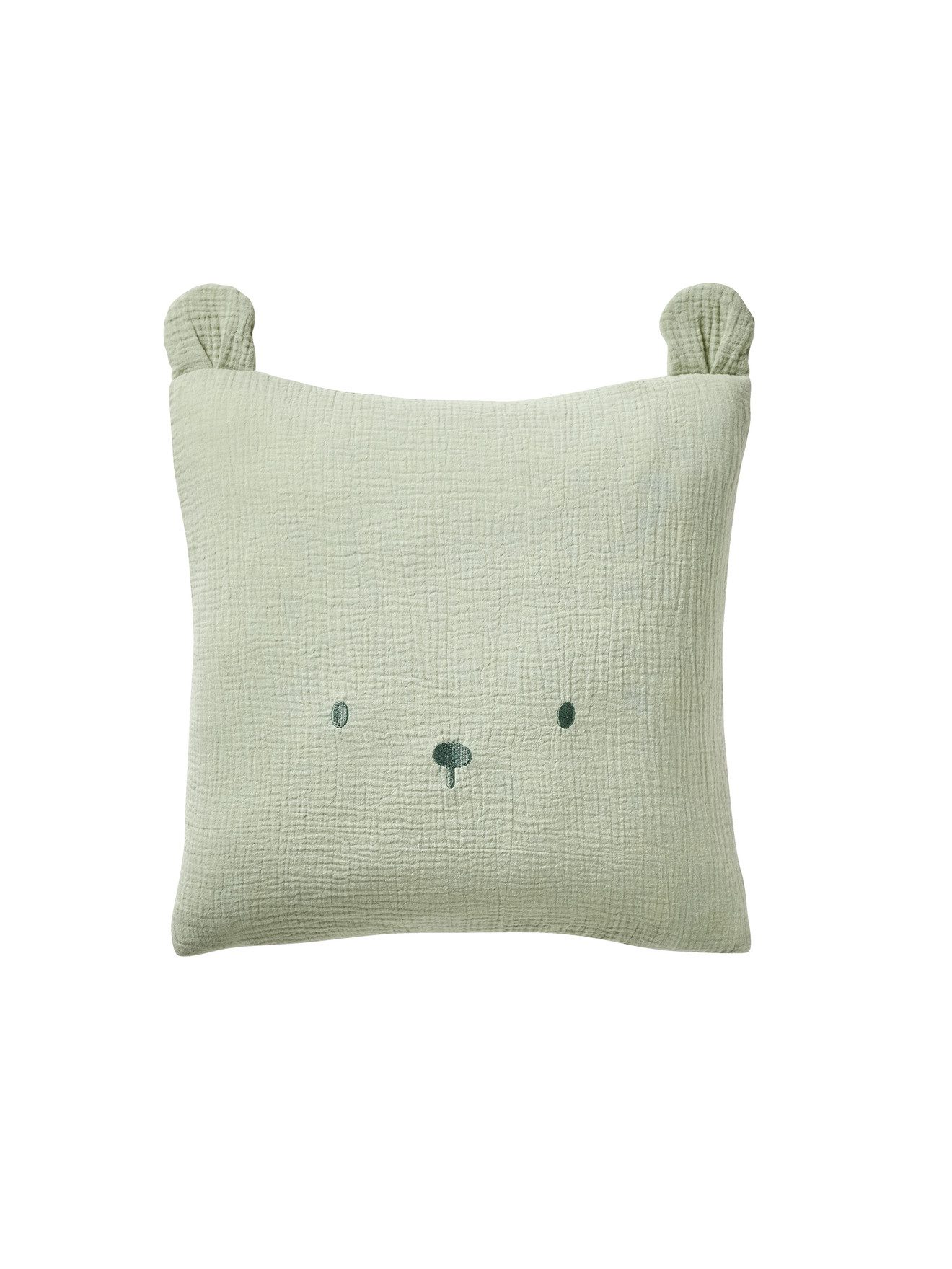 vertbaudet Dekokissen Kinderzimmer Tier-Kissen aus Musselin günstig online kaufen