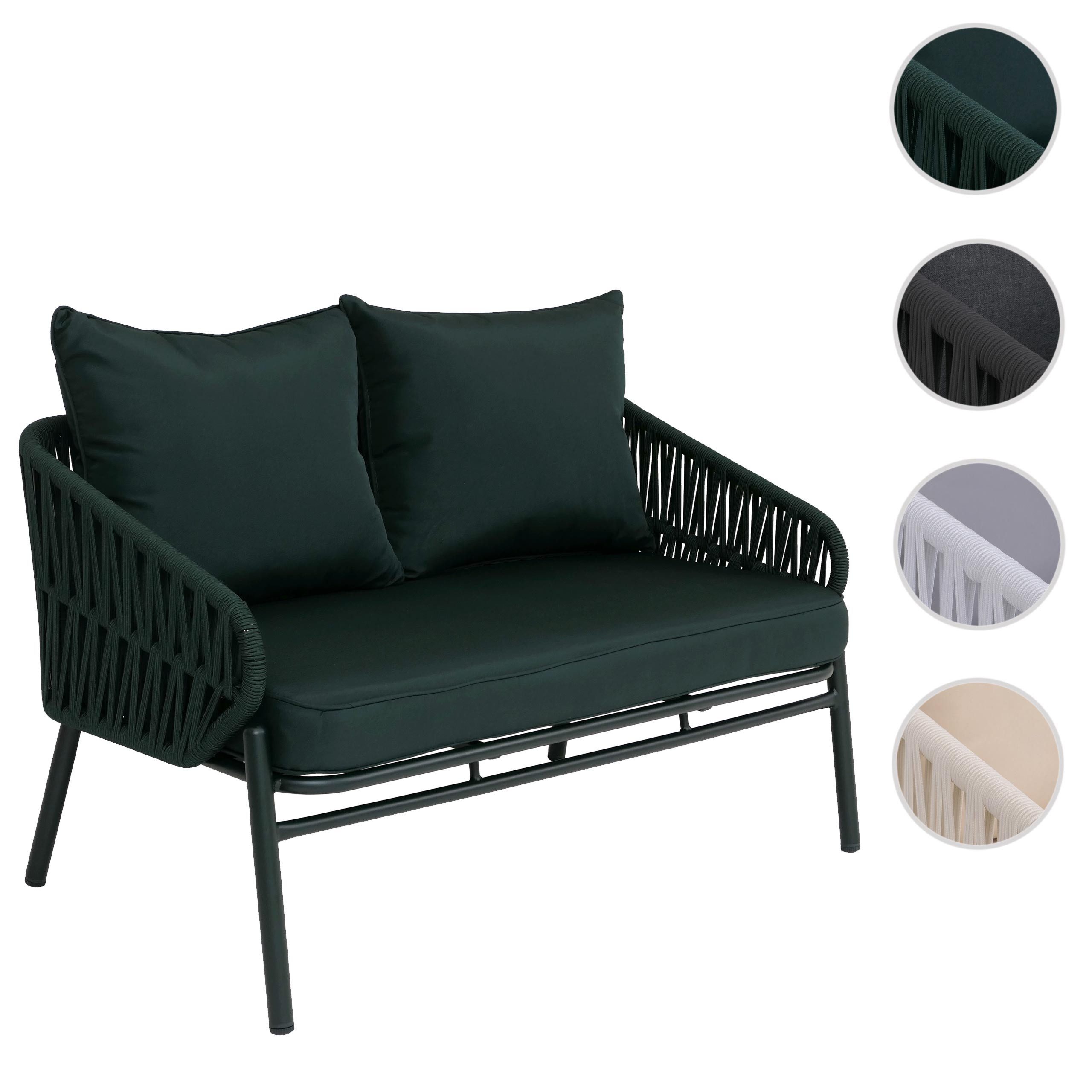 MCW Gartenbank MCW-P90-B, Bezug waschbar bei maximal 40°