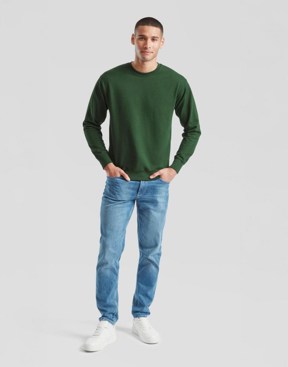 Fruit of the Loom Sweatshirt Herren New Lightweight Set-In Sweat /