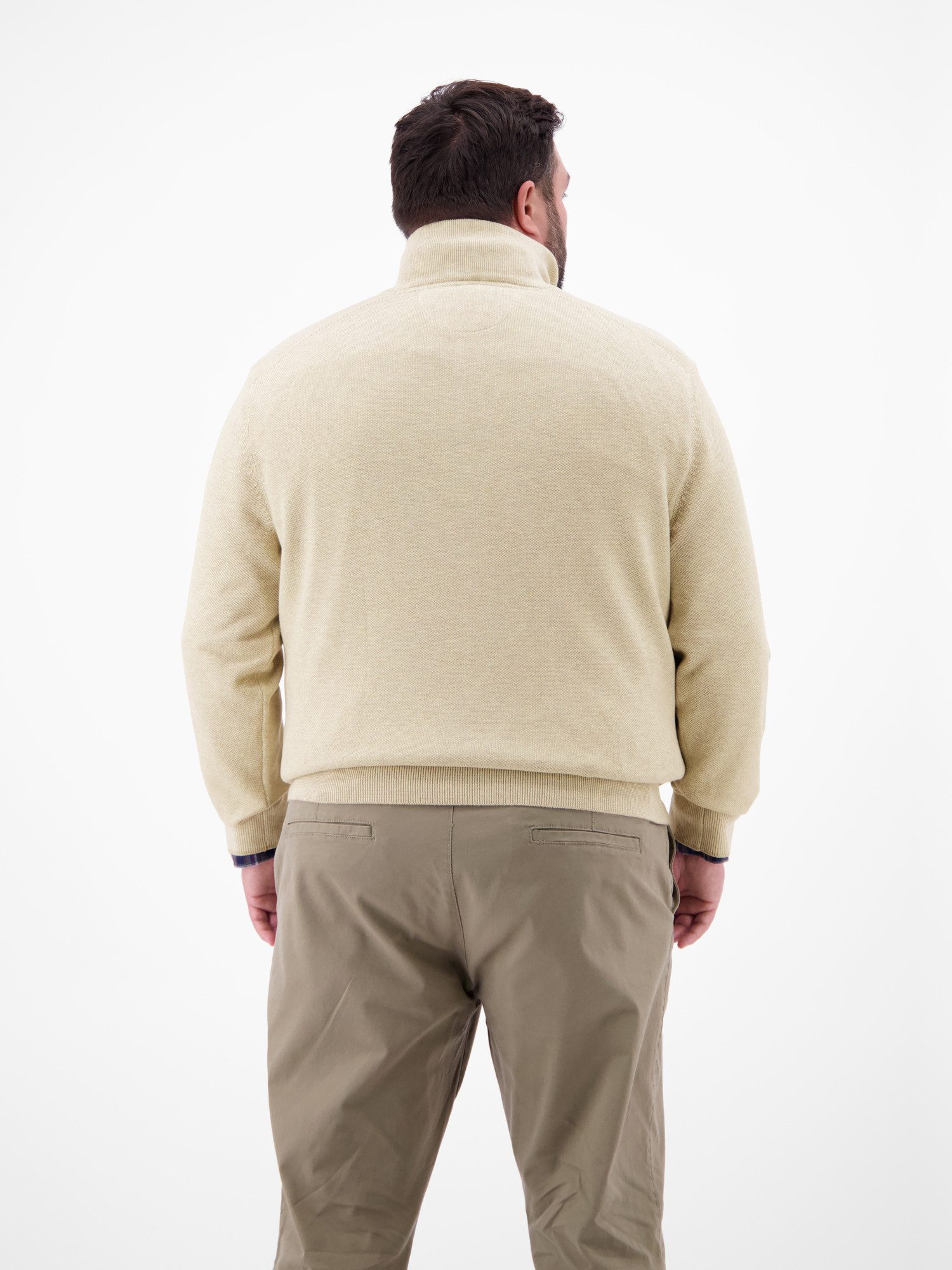 LERROS Troyer Herren Stricktroyer in lebendiger Optik
