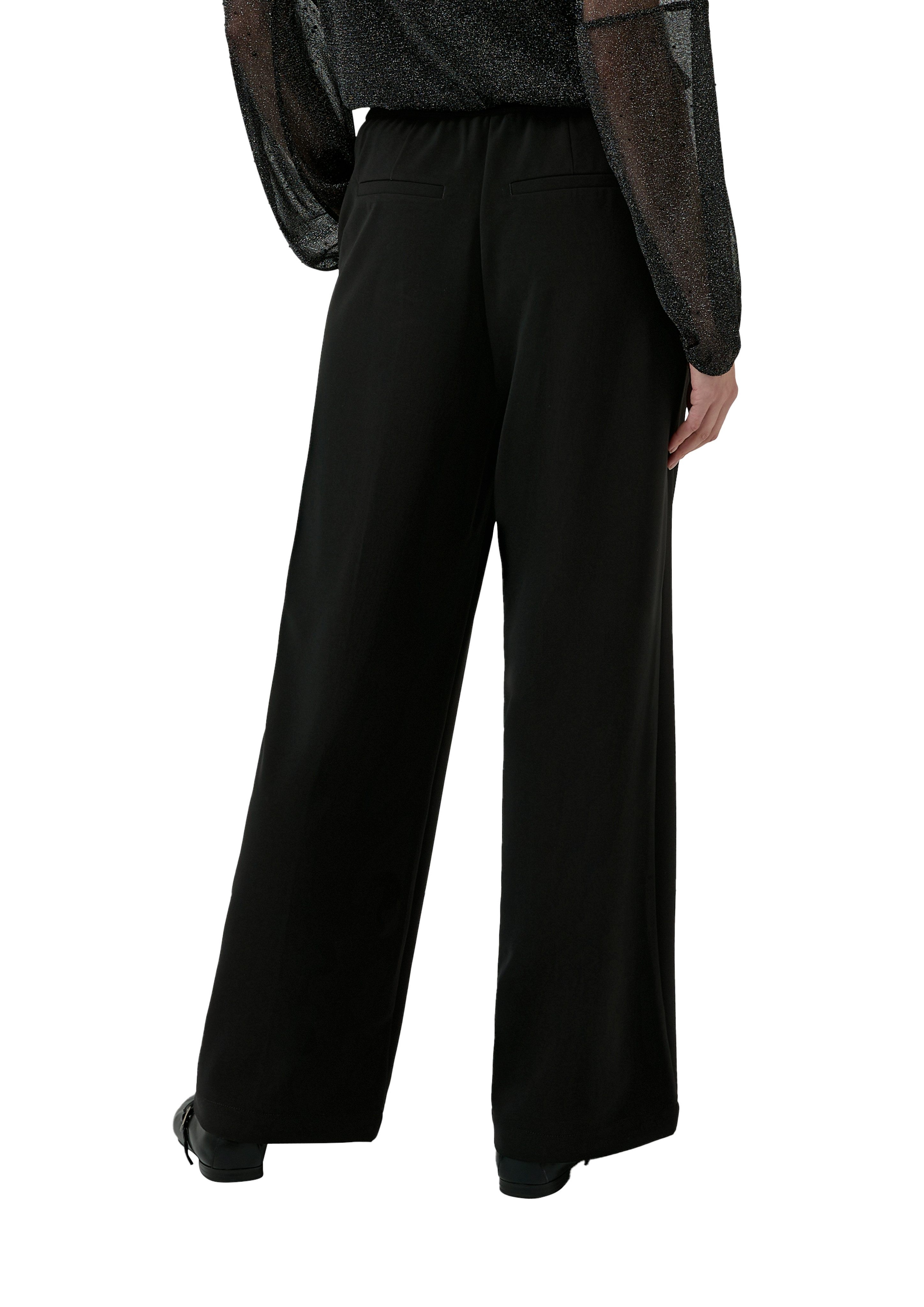 s.Oliver Stoffhose mit Bügelfalte und Kordelzug