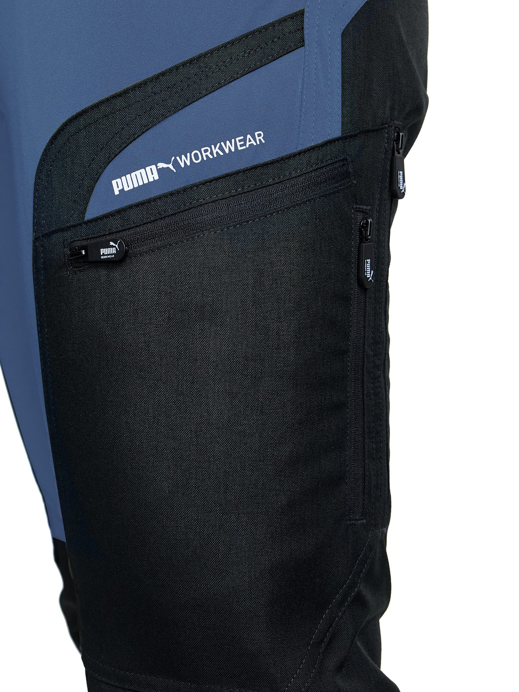PUMA Workwear Outdoorhose Wanderhose Herren - Outdoor Hosen für Herren, Verstellbare Knopfleiste Verstärktes Nylon für Langlebigkeit - 4-Wege-Stretch - Atmungsaktiv