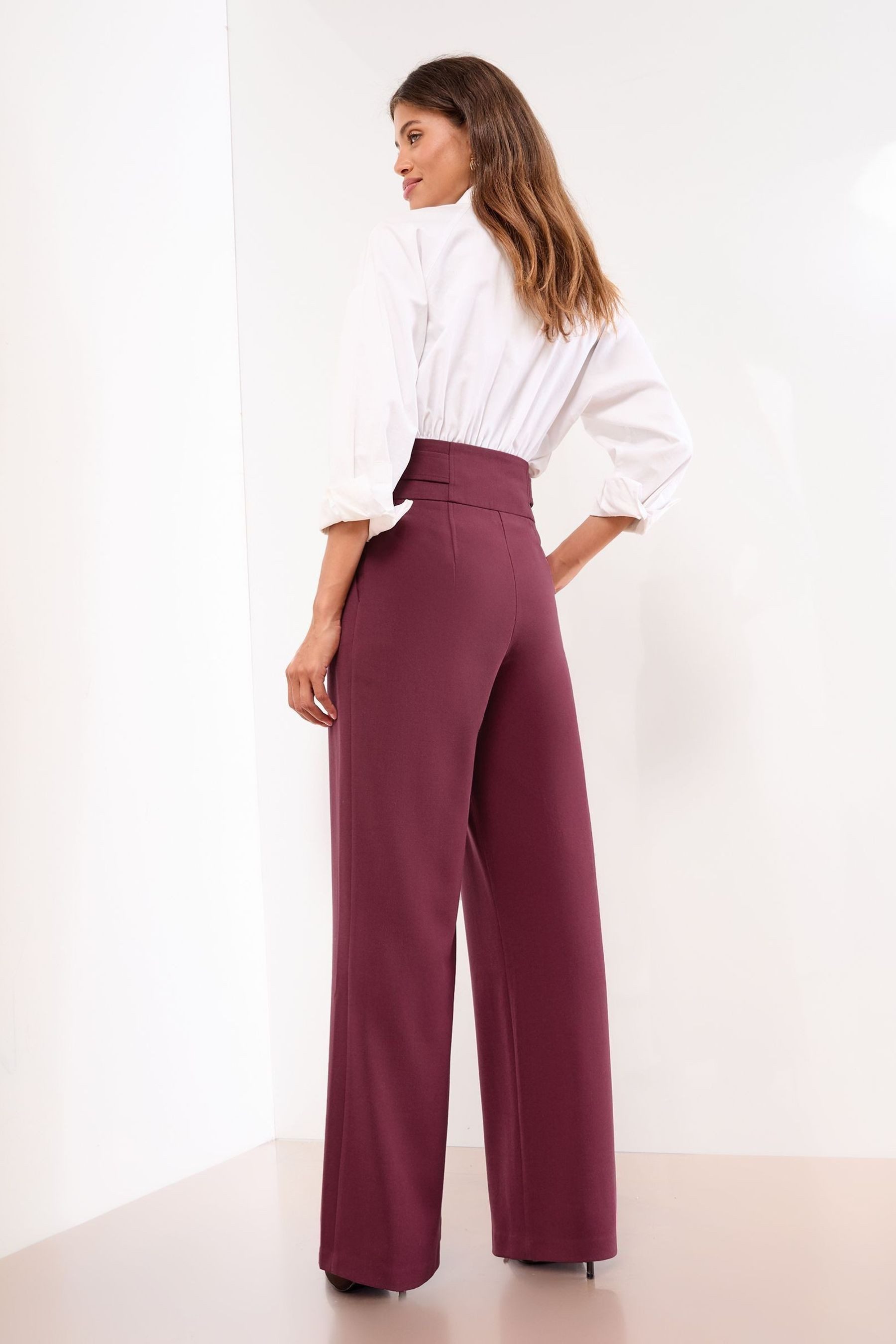 LIPSY Palazzohose Lipsy weite Hose mit breitem Bund, Regular (1-tlg) günstig online kaufen