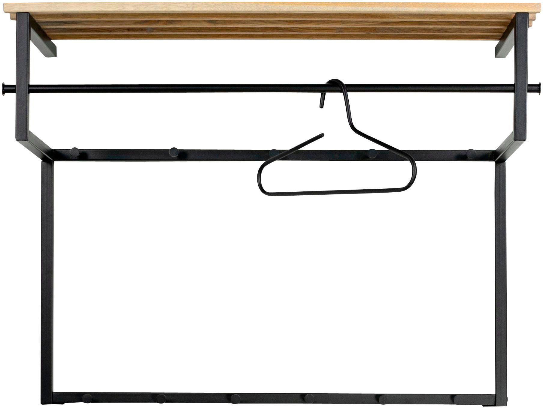 Spinder Design Шафиleiste, Metall, Breite 100 cm, Familien-Garderobe, 11 Haken