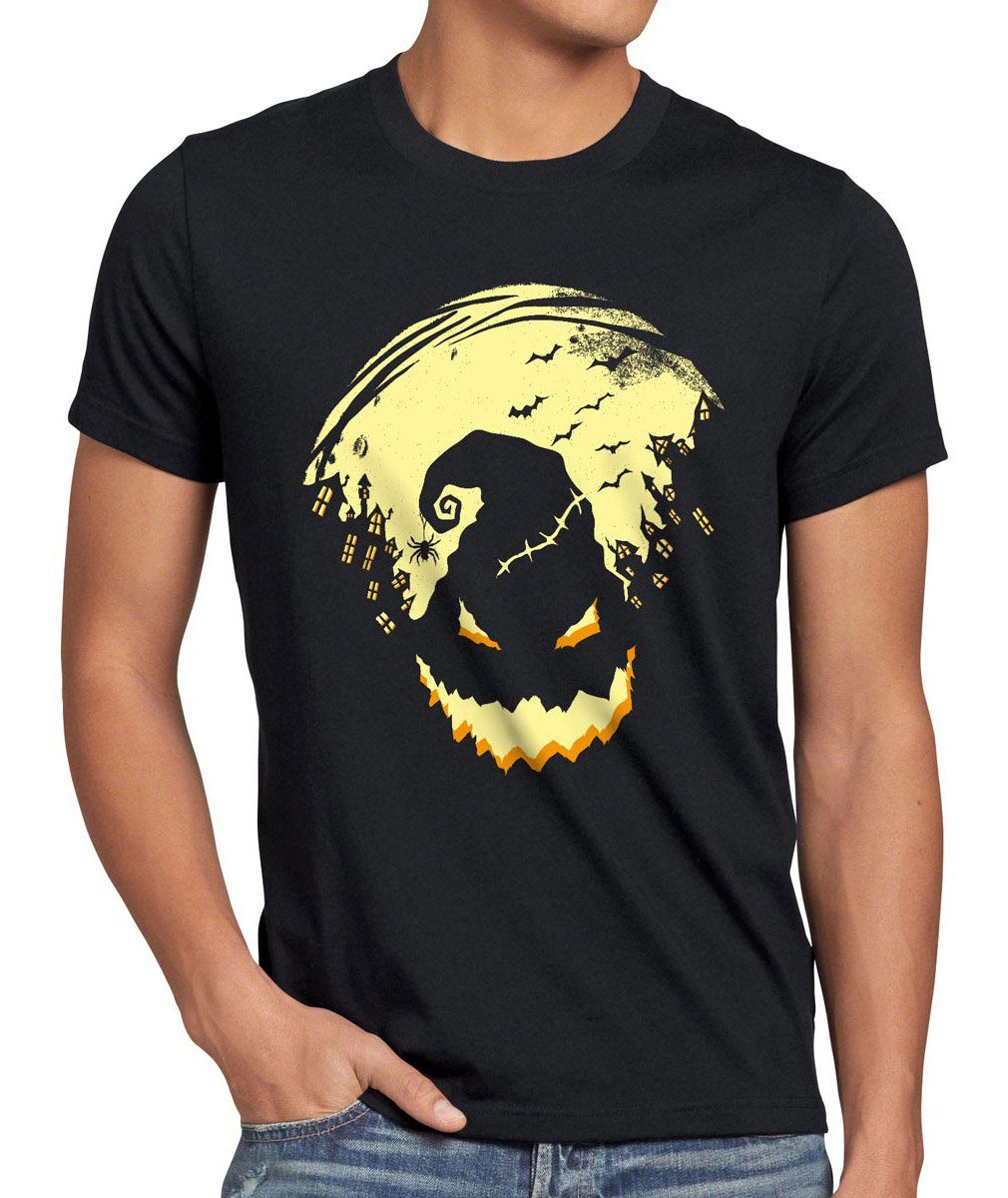 style3 Herren Man Print-Shirt Fasching T-Shirt Halloween Nightmare Monster top Kostüm Party Boogie