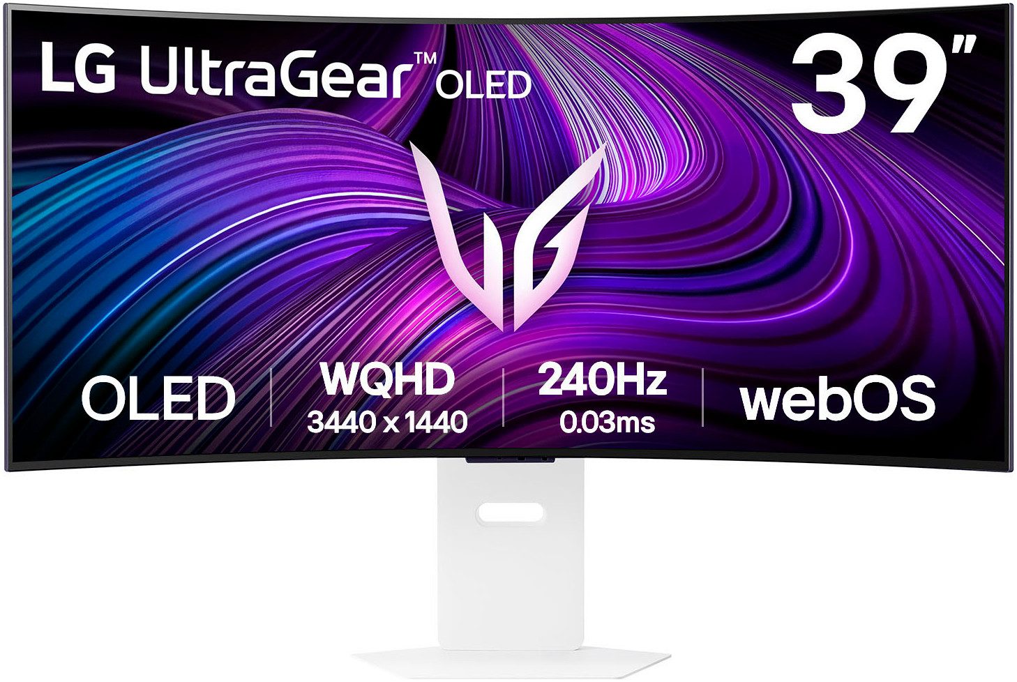 LG 39GX90SA Curved-Gaming-OLED-Monitor (99 cm/39 ", 3440 x 1440 px, UWQHD, 0,03 ms Reaktionszeit, 240 Hz, OLED)
