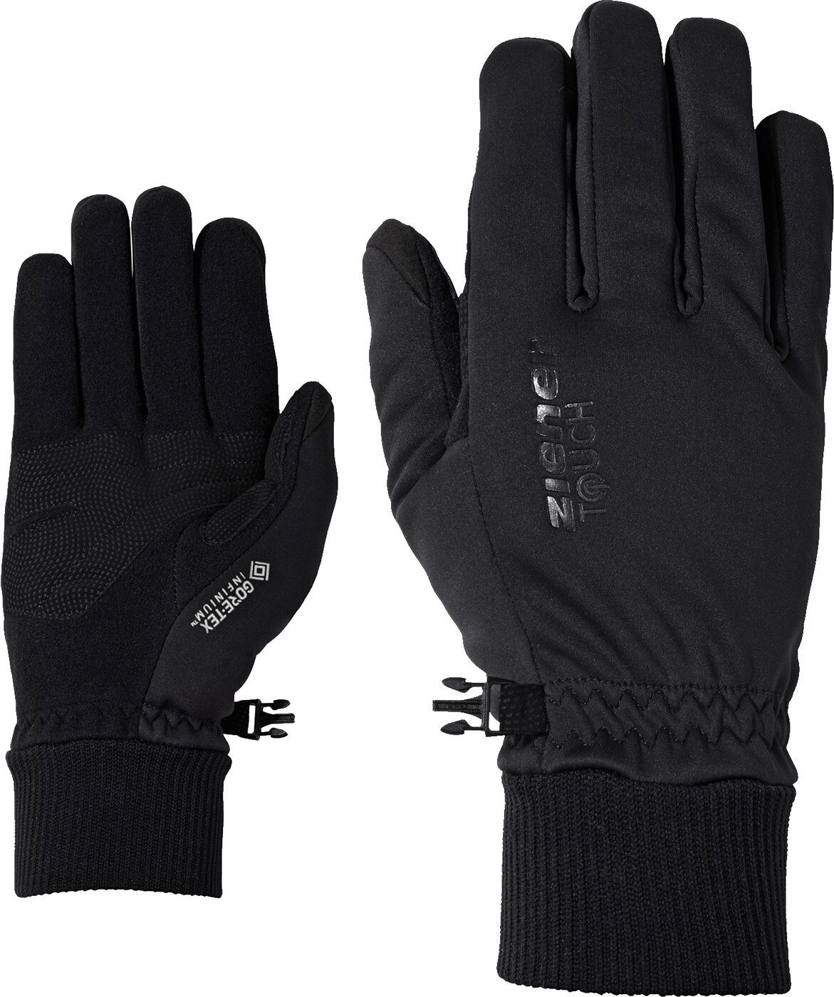 Skihandschuhe IDAHO-Z WS TOUCH glove unisex BLACK