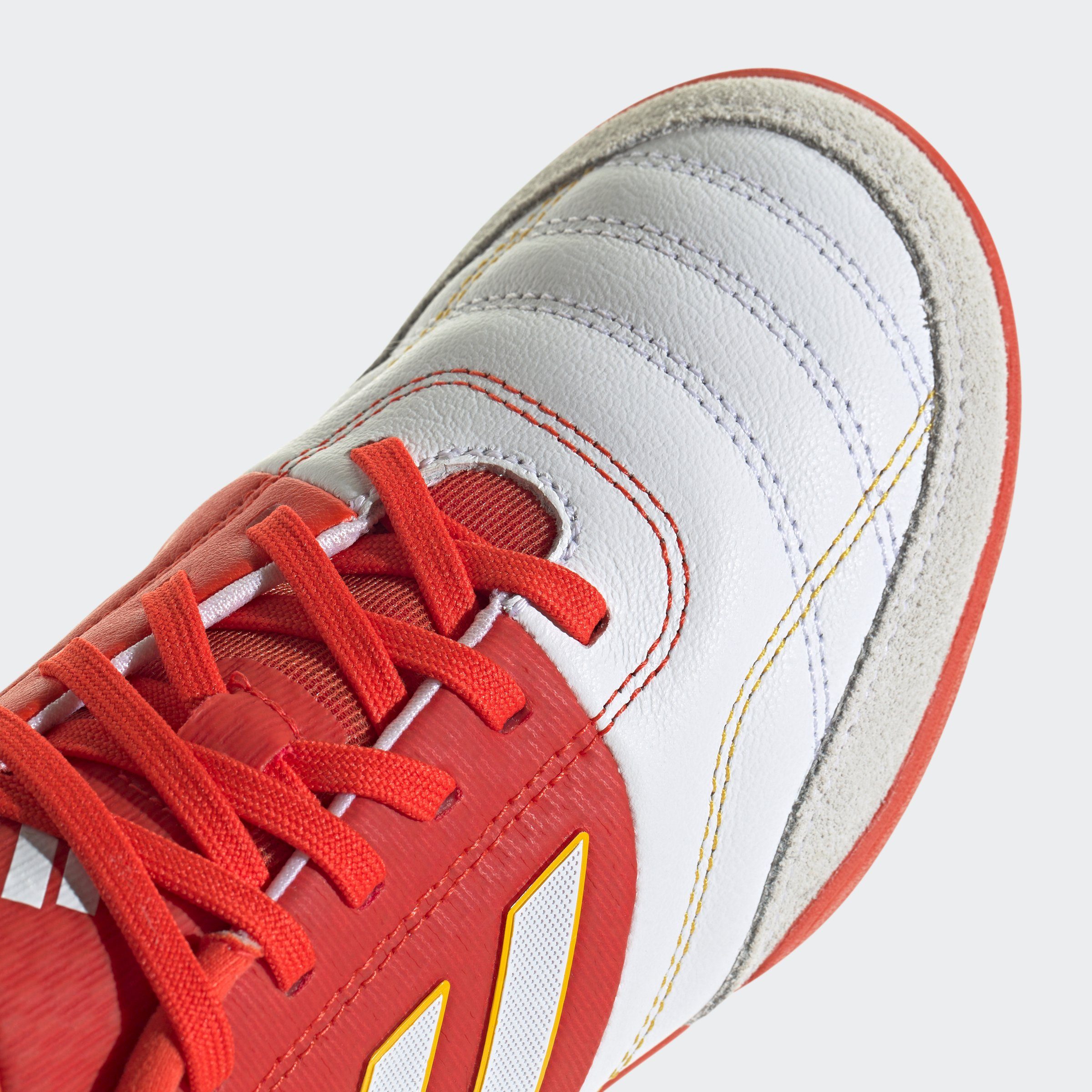 adidas Performance TOP SALA COMPETITION orange-weiß J Fußballschuh