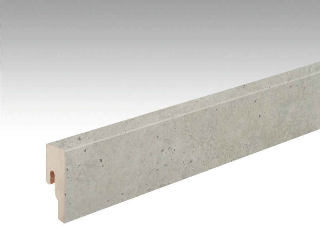 meister Sockelleiste Meister Sockelleiste Beton Grau 60×16 mm 2.4 m, L: 238 cm, H: 6 cm, 1-St.