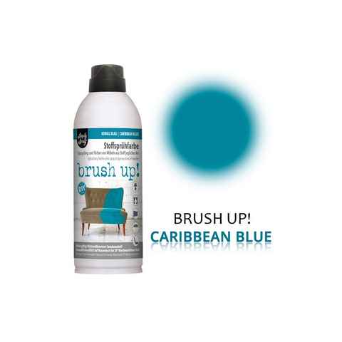 SimplySpray Textilfarbe Brush up! Spray - Caribbean Blue - Farbton: Korall Blau