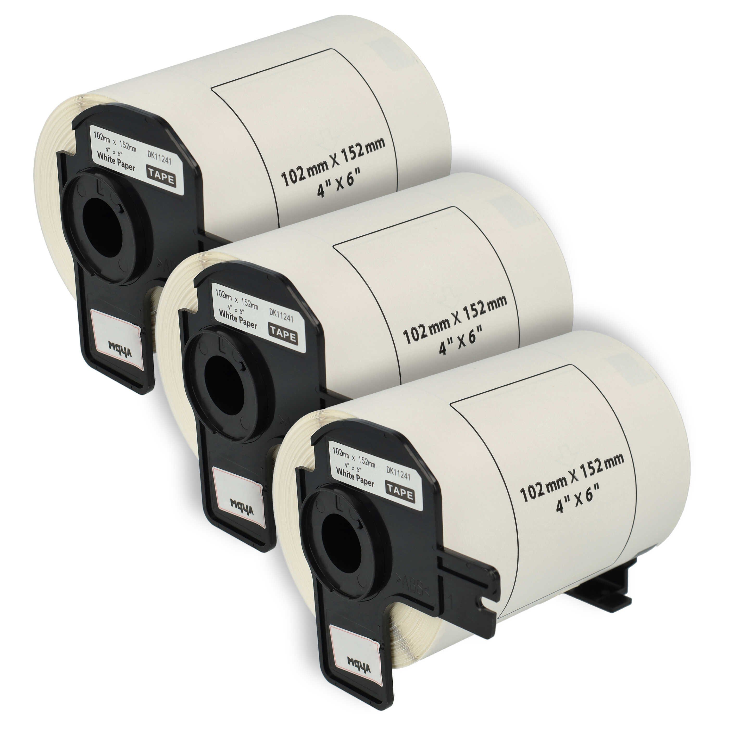 Etikettenpapier Ersatz für Brother DK-11241 für Etikettendrucker