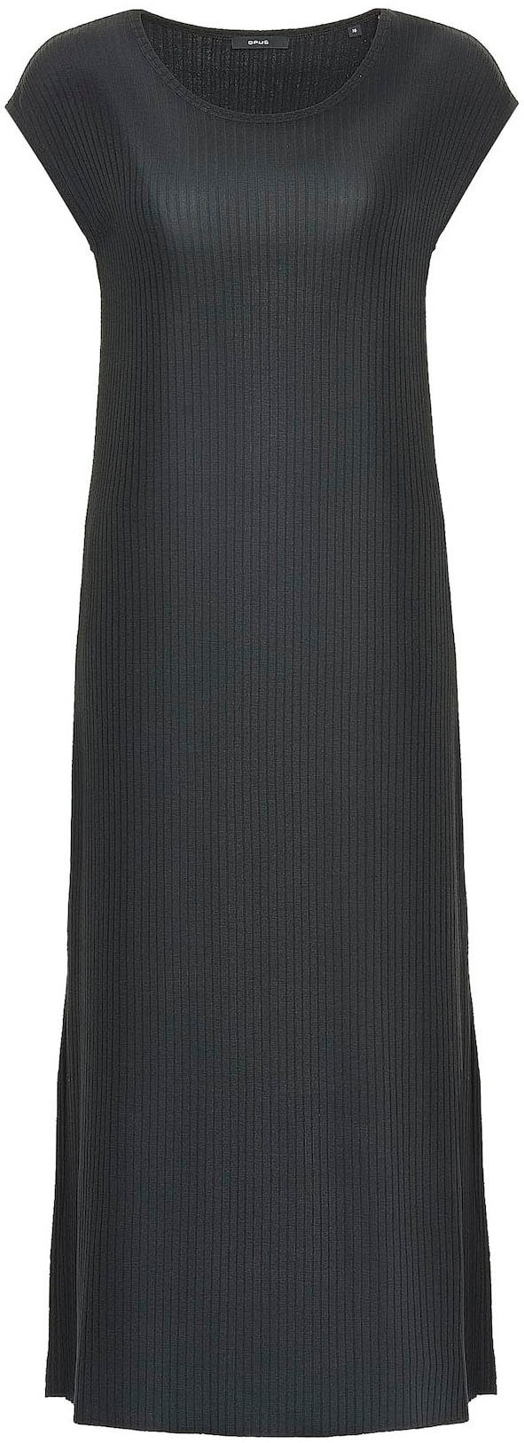 OPUS Jerseykleid Winston mit strukturiertem black Griff