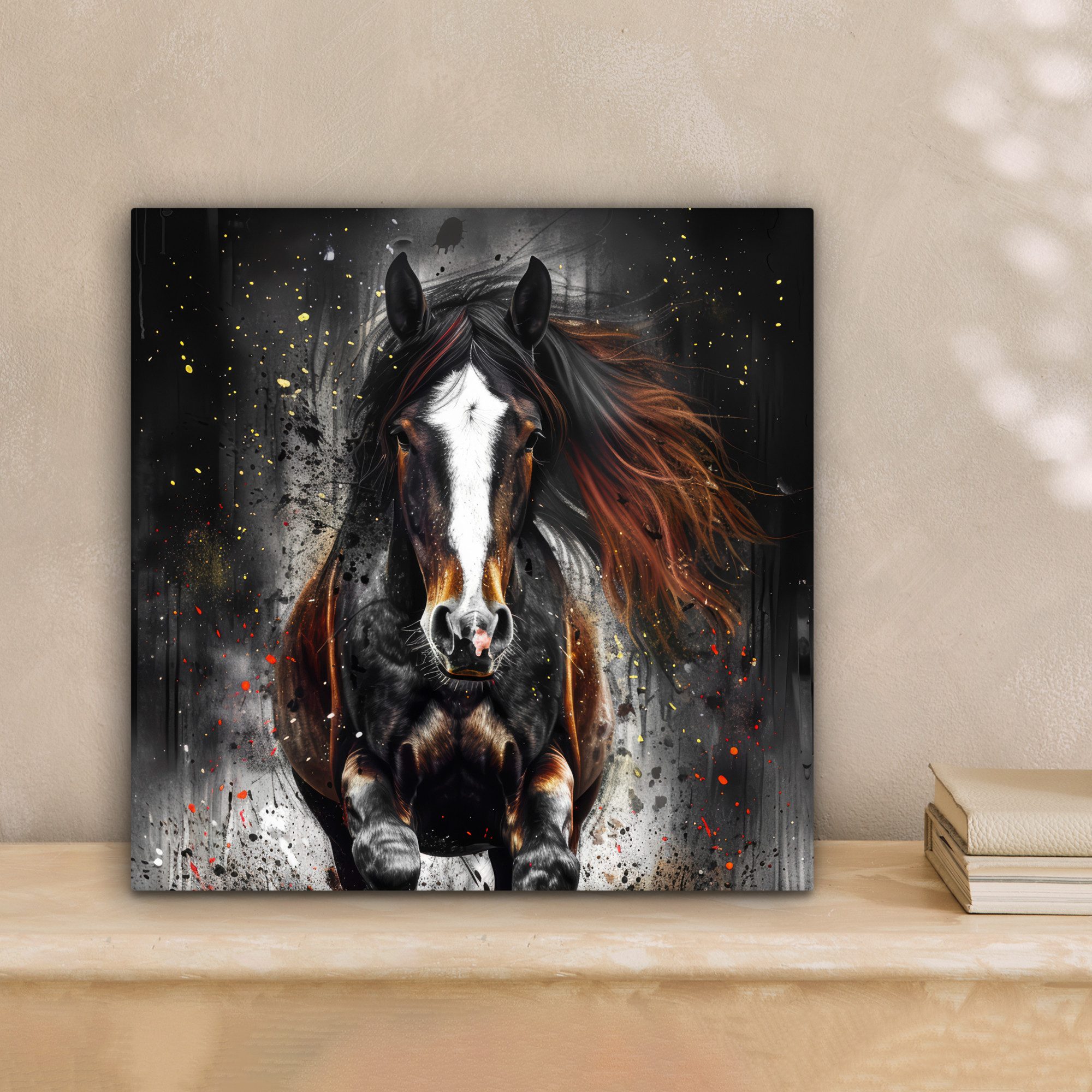 OneMillionCanvasses® Leinwandbild Pferd - Tiere - günstig online kaufen