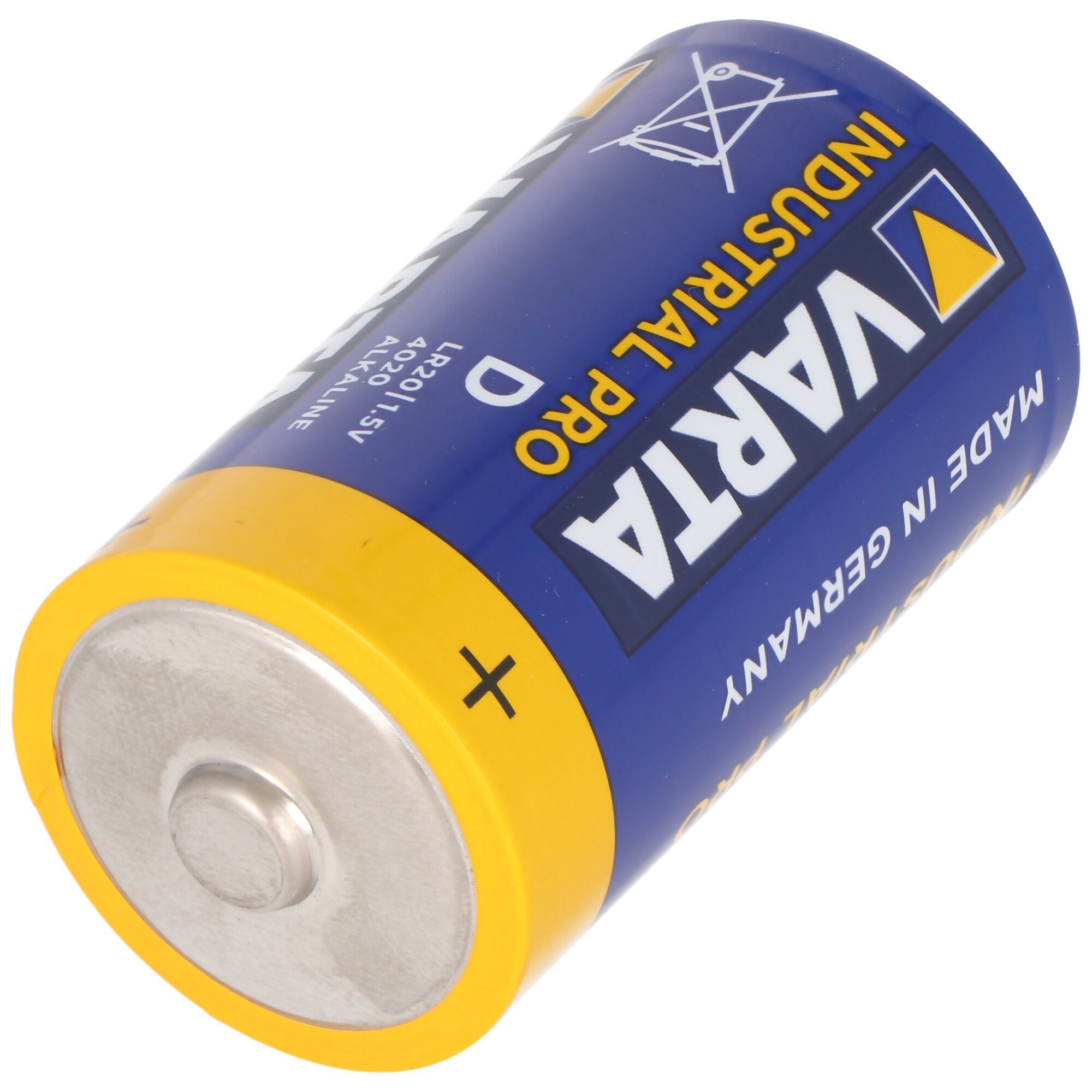 (1,5 61,5 x Batterie, 4020 1,5 max. ca. 3 Volt Varta Industrial 16500mAh Abmessungen VARTA V)