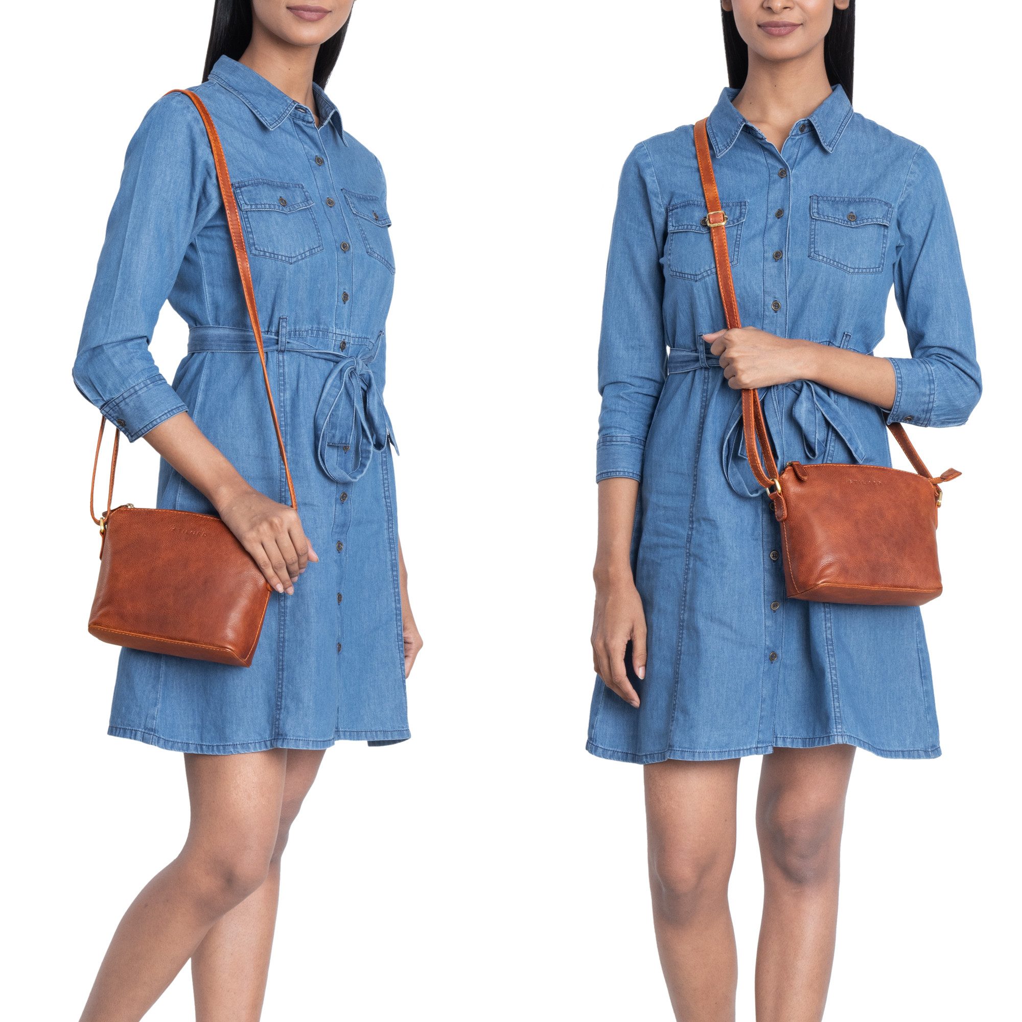 STILORD Handtasche "Melinda" Zeitlose Ledertasche Damen Umhängetasche Klein günstig online kaufen