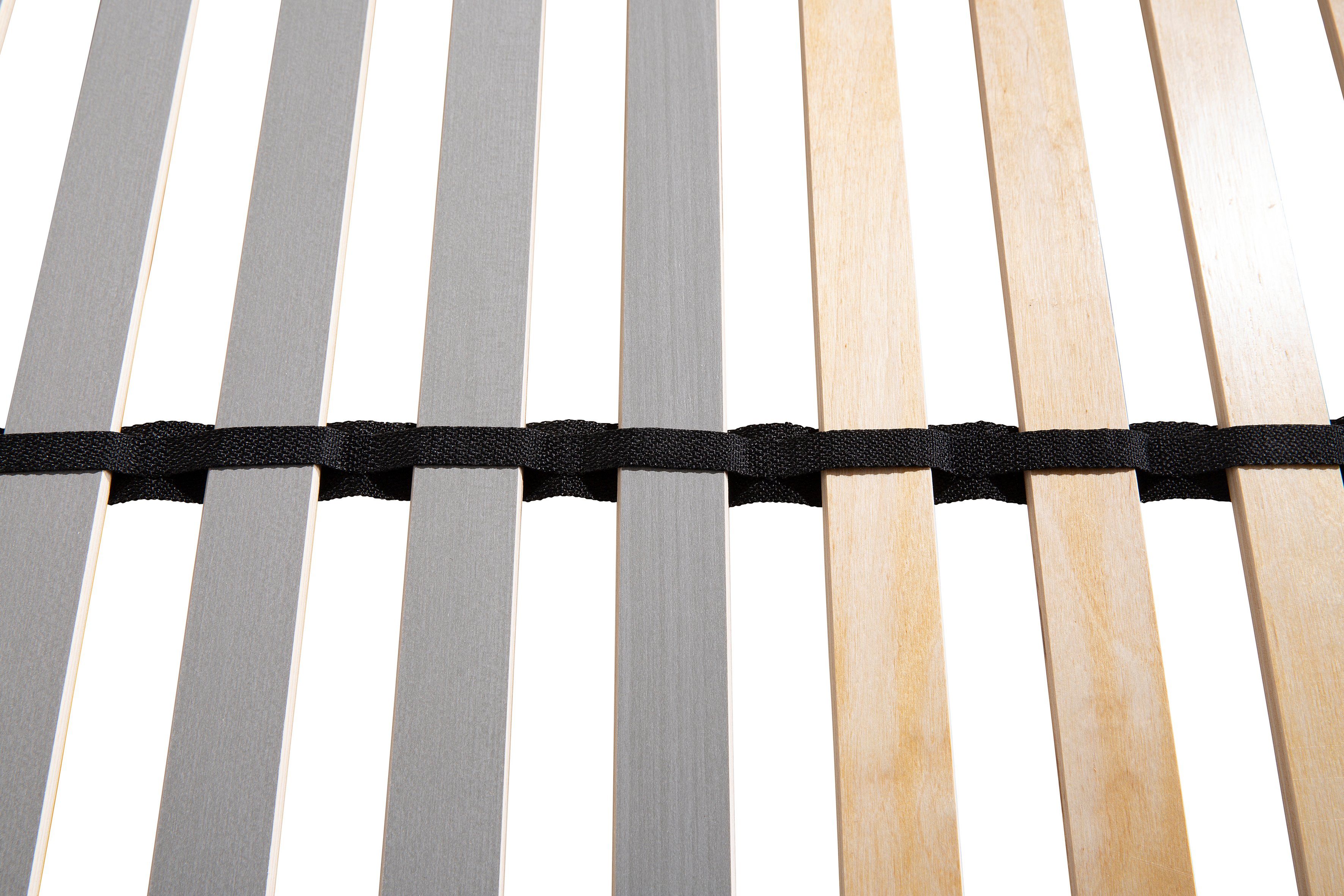 Lattenrost Optima LR-KF, Beco, Kopfteil manuell verstellbar, Fußteil manuell verstellbar, Kopf- und Fußteil sowie Härte einstellbar