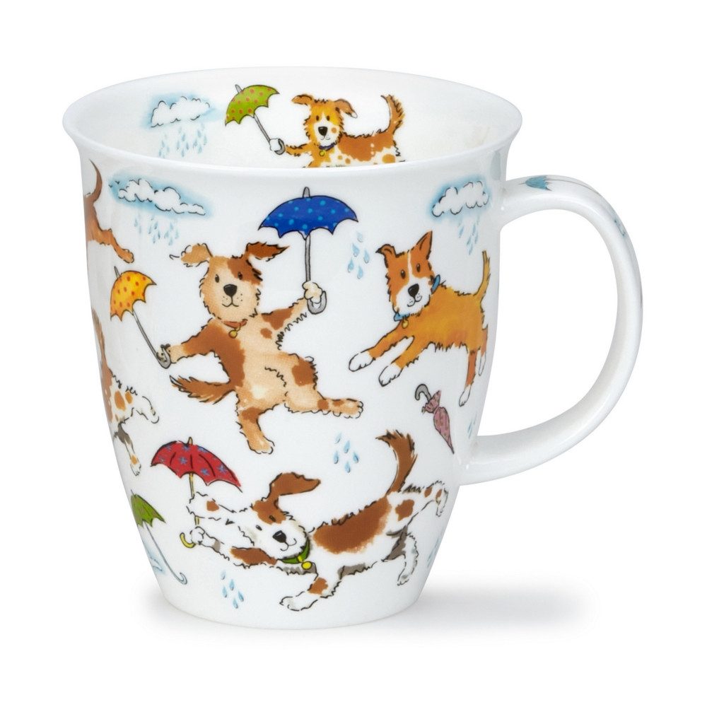 Tasse Raining Dogs Hunde Nevis 0,4 l Fine Bone China Porzellan