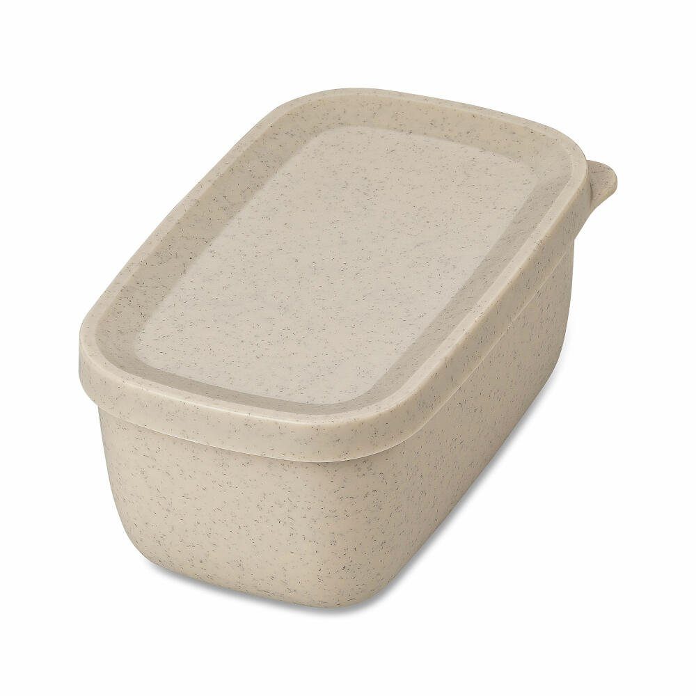 KOZIOL Frischhaltedose Liquid Safe Box Candy S Nature Desert Sand, Kunststoff, für Dressings und Soßen
