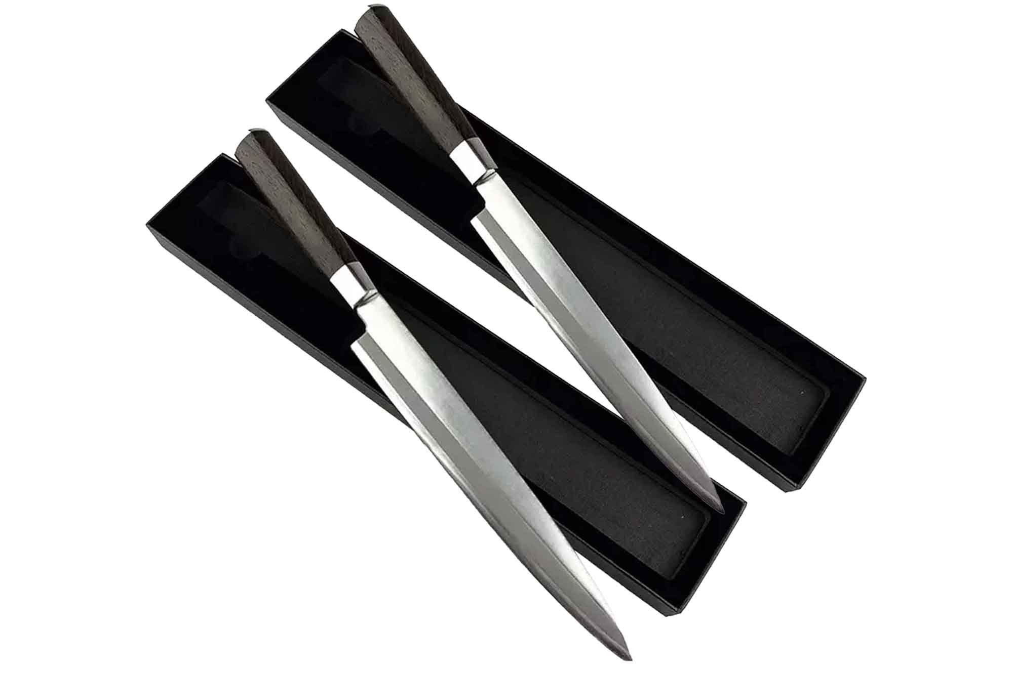 Muxel Kochmesser Yanagiba Messer das Sashimi knives zum Schneiden von Fisch und Sushi, einseitig geschliffen