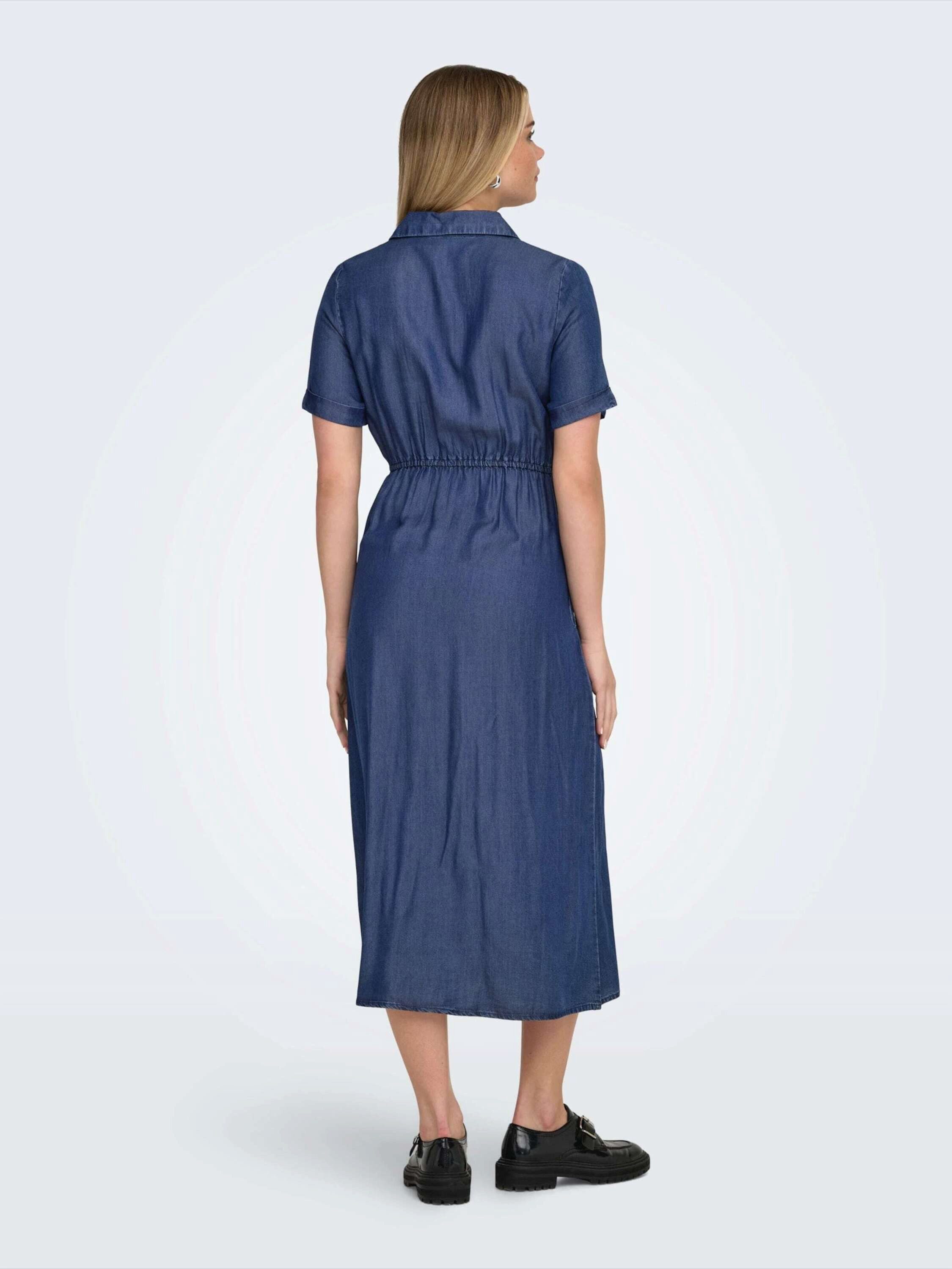 ONLY Blusenkleid ONLCharis (1-tlg) Drapiert/gerafft