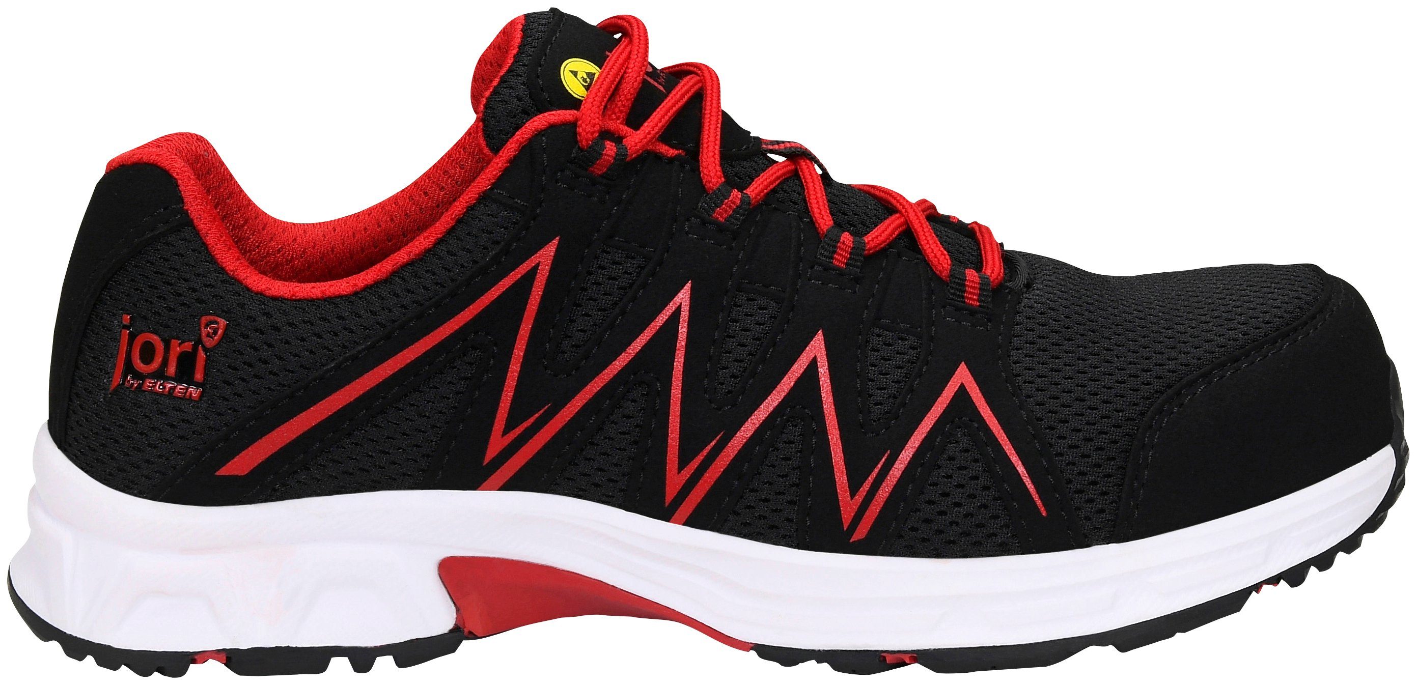 ESD black-red S1P jo_SPEEDY Low Sicherheitsschuh Jori