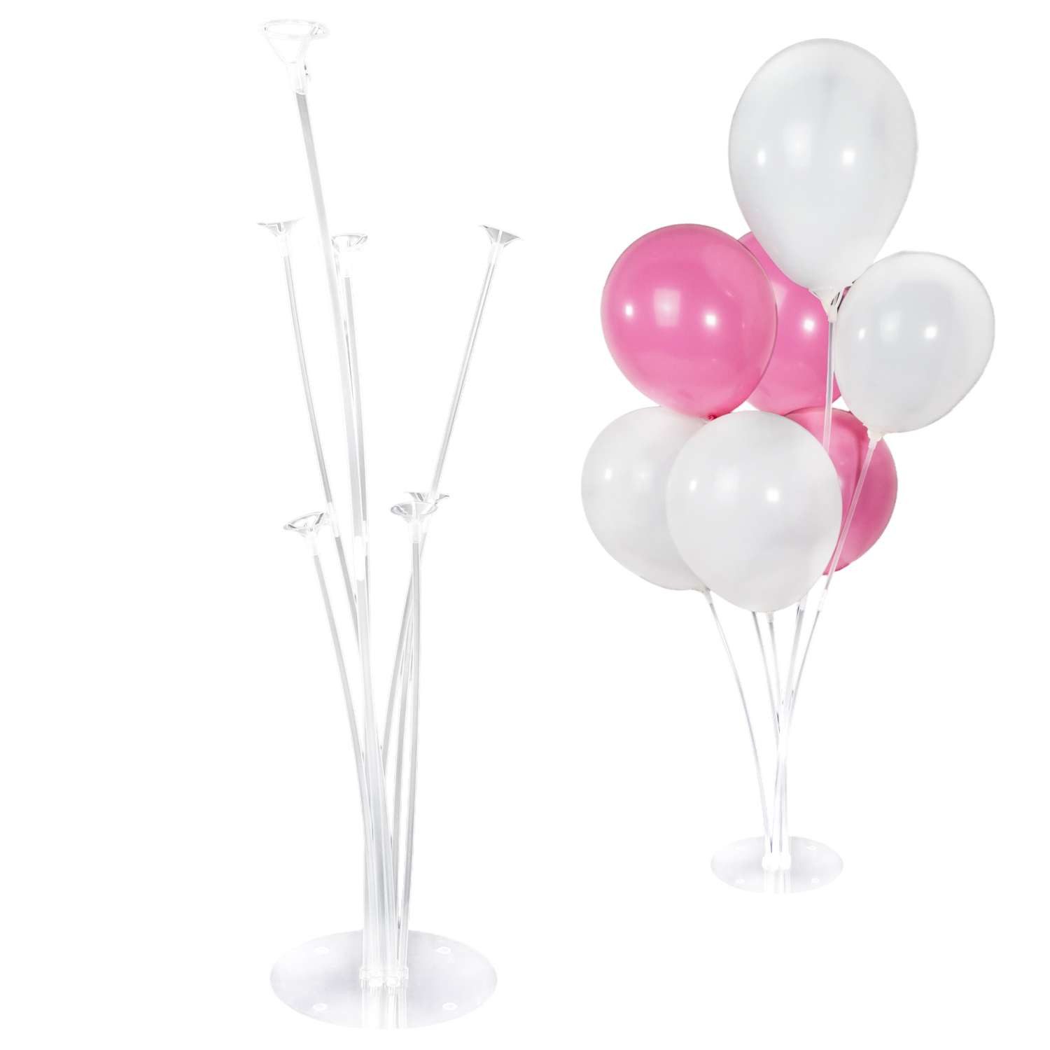 Intirilife Halterung, (1-tlg., Halter Ständer für Luftballons Dekoration Party Hochzeit Geburtstag)