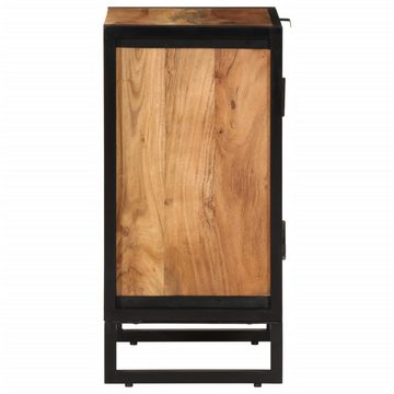 vidaXL Badezimmer-Set Badschrank 40x30x60 cm Massivholz Akazie und Eisen