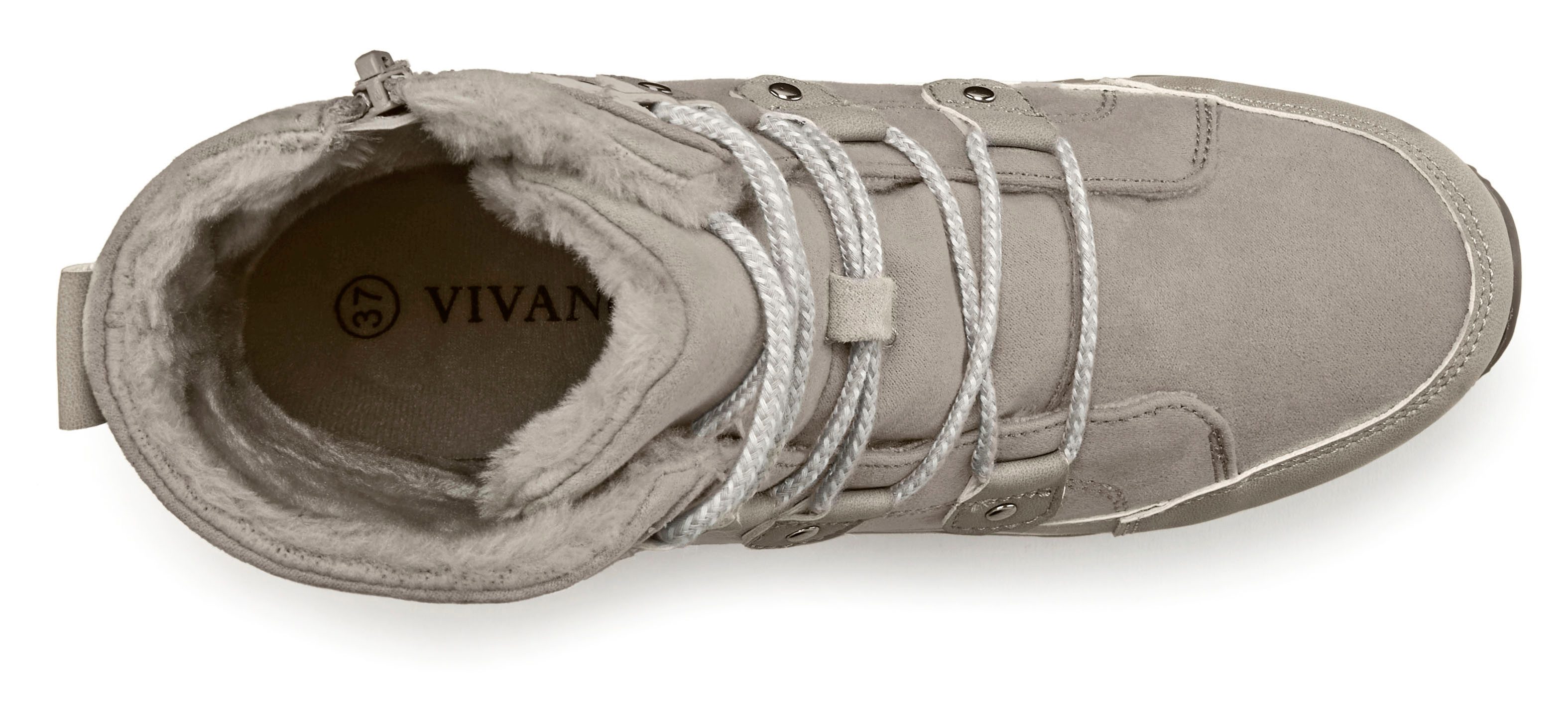 Vivance by Lascana Stiefelette mit Warmfutter, Winterstiefel, Stiefel, Boots VEGAN