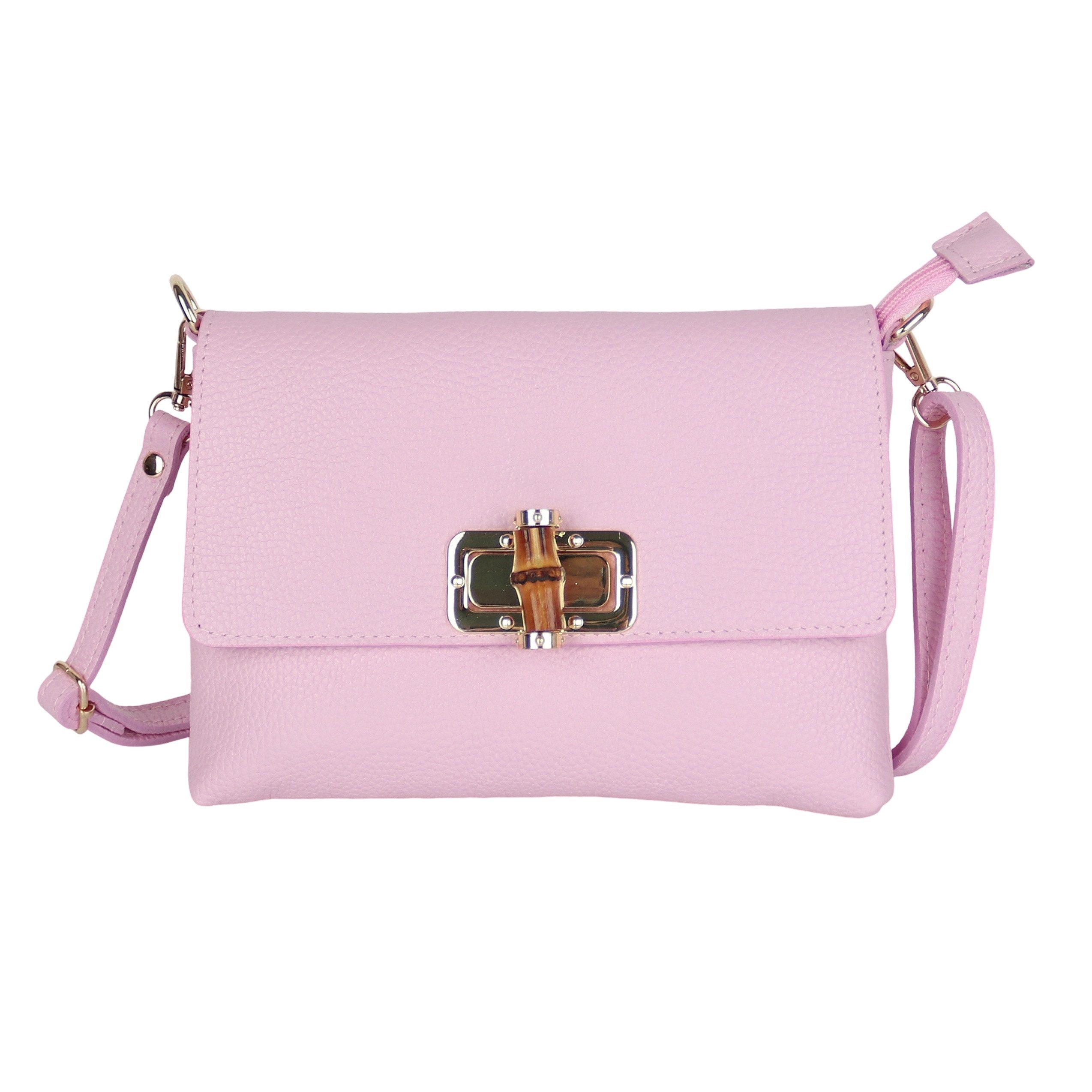 Umhängetasche Damen Crossbody Bag, Echtleder Made In Italy