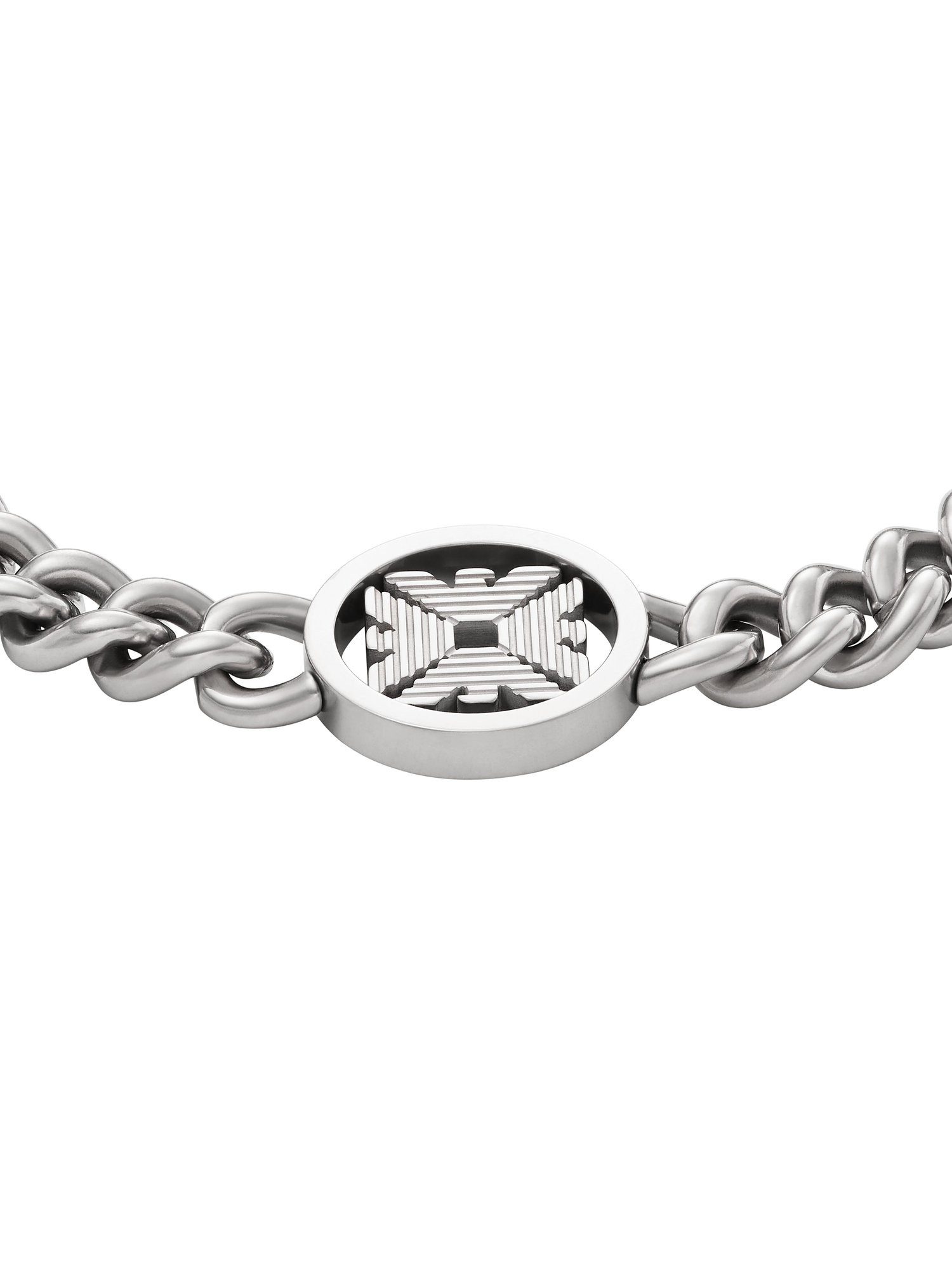 Emporio Armani Armband Emporio Armani Herren-Armband Edelstahl, LOGO ESSENT günstig online kaufen