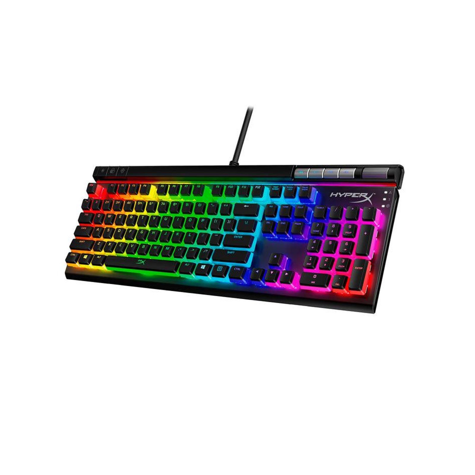 HyperX Elite 2 PC-Tastatur (LED-Beleuchtung, Anti-Ghosting, Makroprogrammierung)