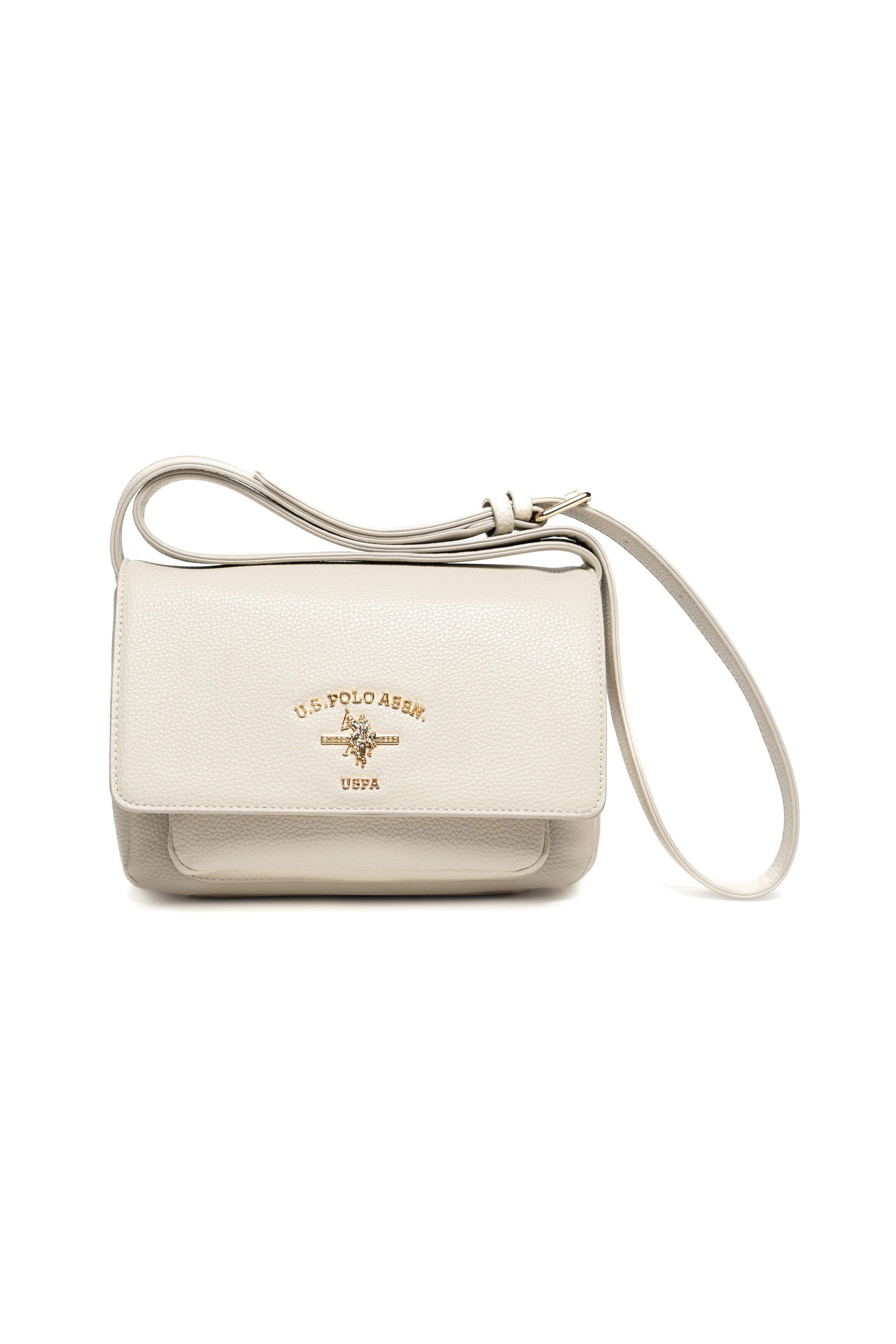 U.S. Polo Assn. Schultertasche STANFORD FLAP BAG Damen, Schultertasche Damen, kleine Handtasche, Fashion, Lifestyle, Sale