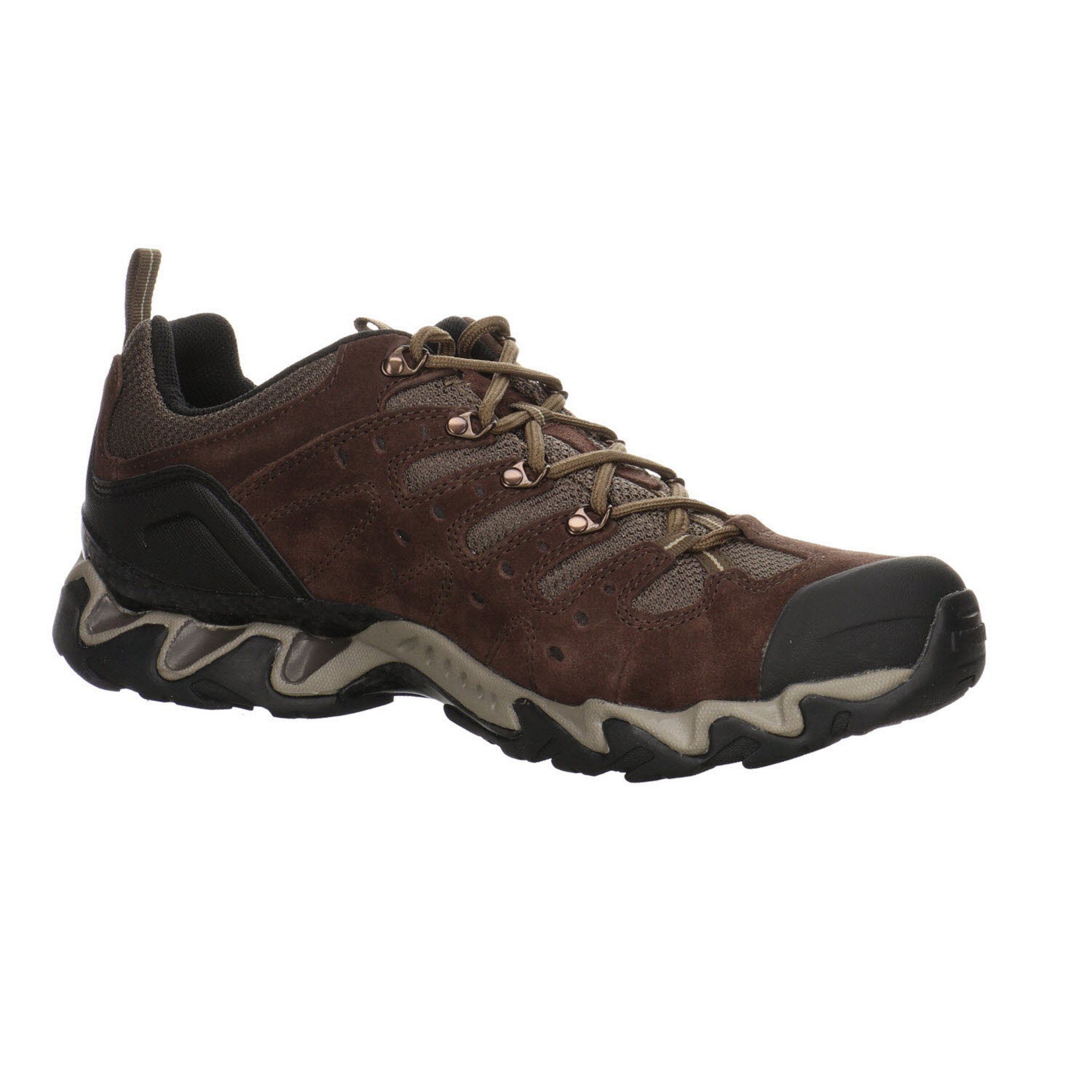 GTX dunkel Outdoorschuh Portland Meindl Outdoorschuh Herren Leder-/Textilkombination Outdoor Schuhe braun