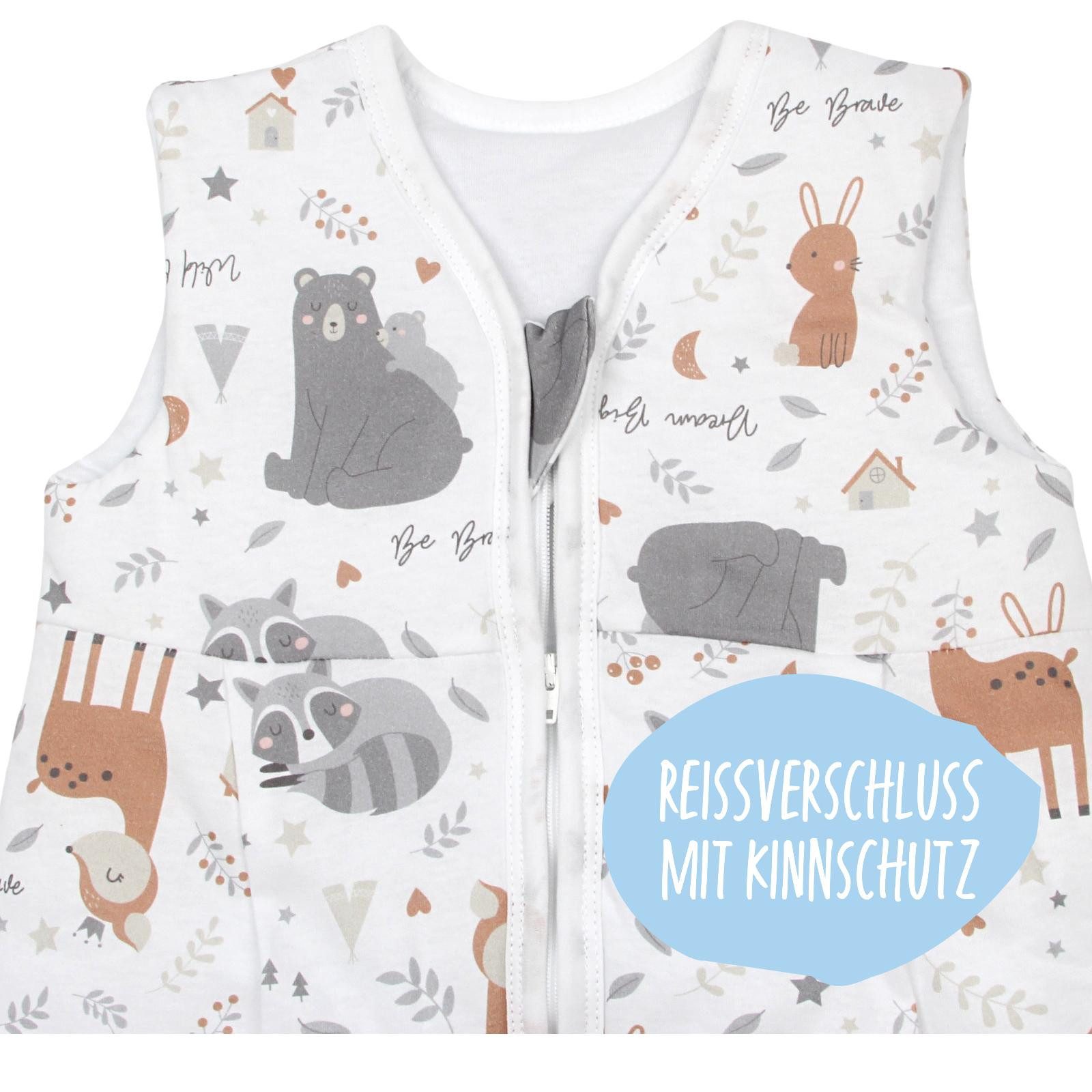 TupTam Babyschlafsack 2.5 TOG Ganzjahresschlafsack wattiert Unisex