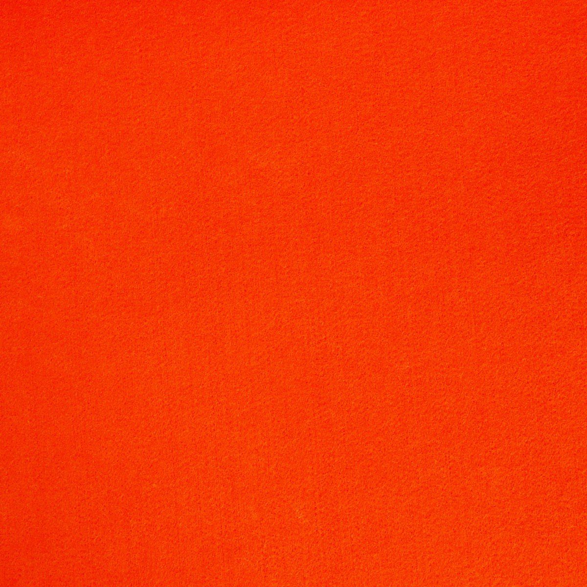 SCHÖNER LEBEN. Stoff Kreativstoff Meterware Bastelfilz einfarbig orange 45cm 4mm Stärke, pflegeleicht