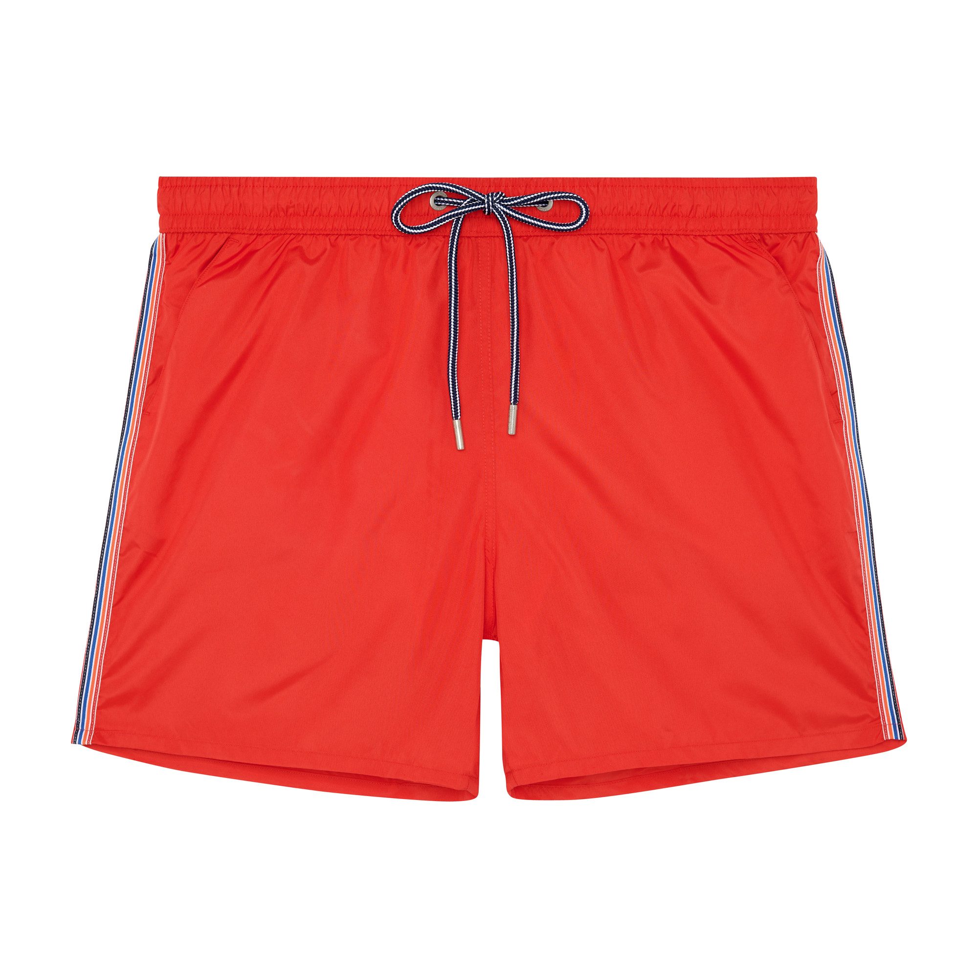 Hom Badeshorts Nautical cup schnelltrocknend, elastischer Bund, mit Kordel, Seitenstreifen