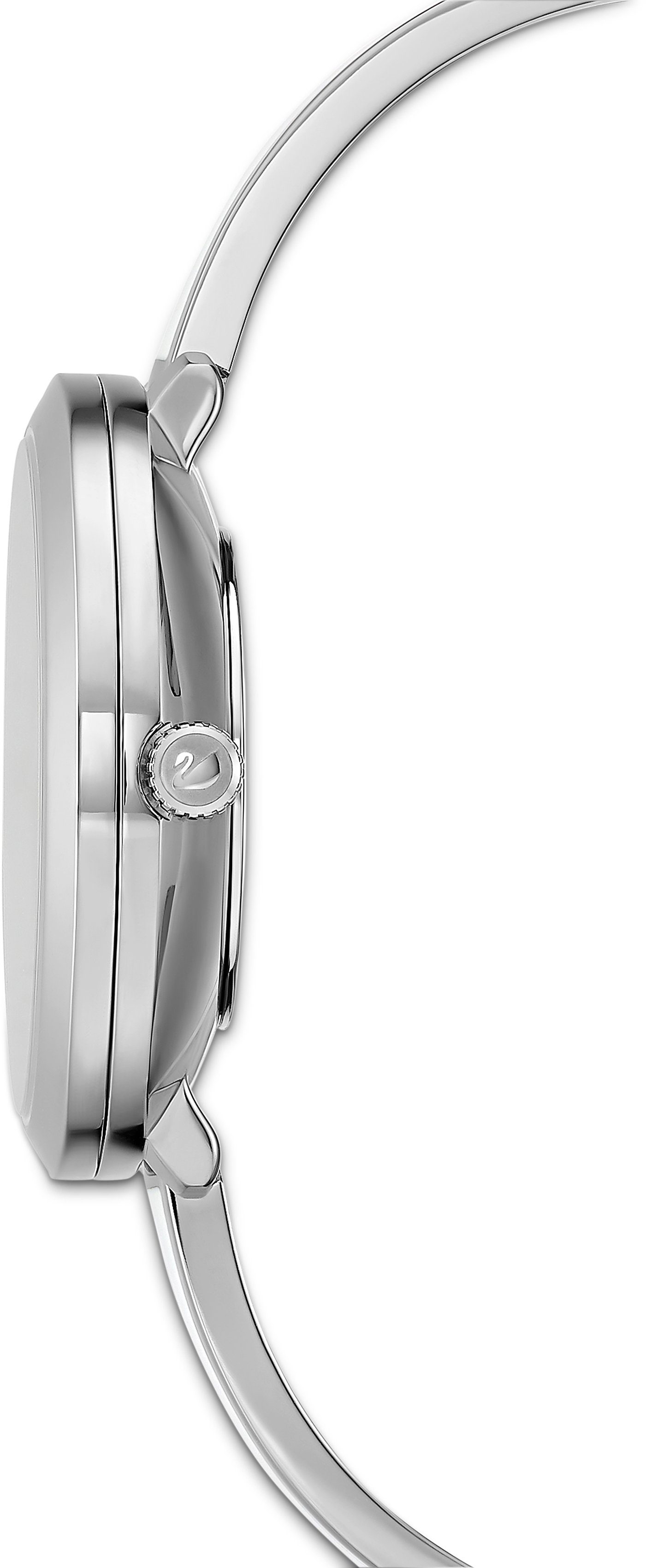 Swarovski Schweizer Uhr Crystalline Delight, silber 5580537