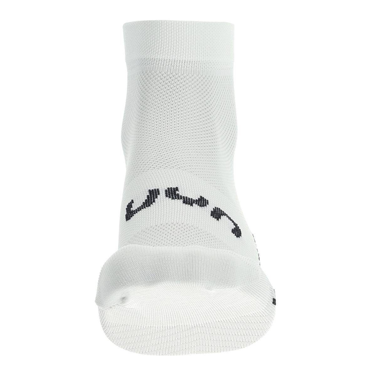 UYN Sportsocken Unisex Quarter 2er Socken, Weiß Essential - Pack Low