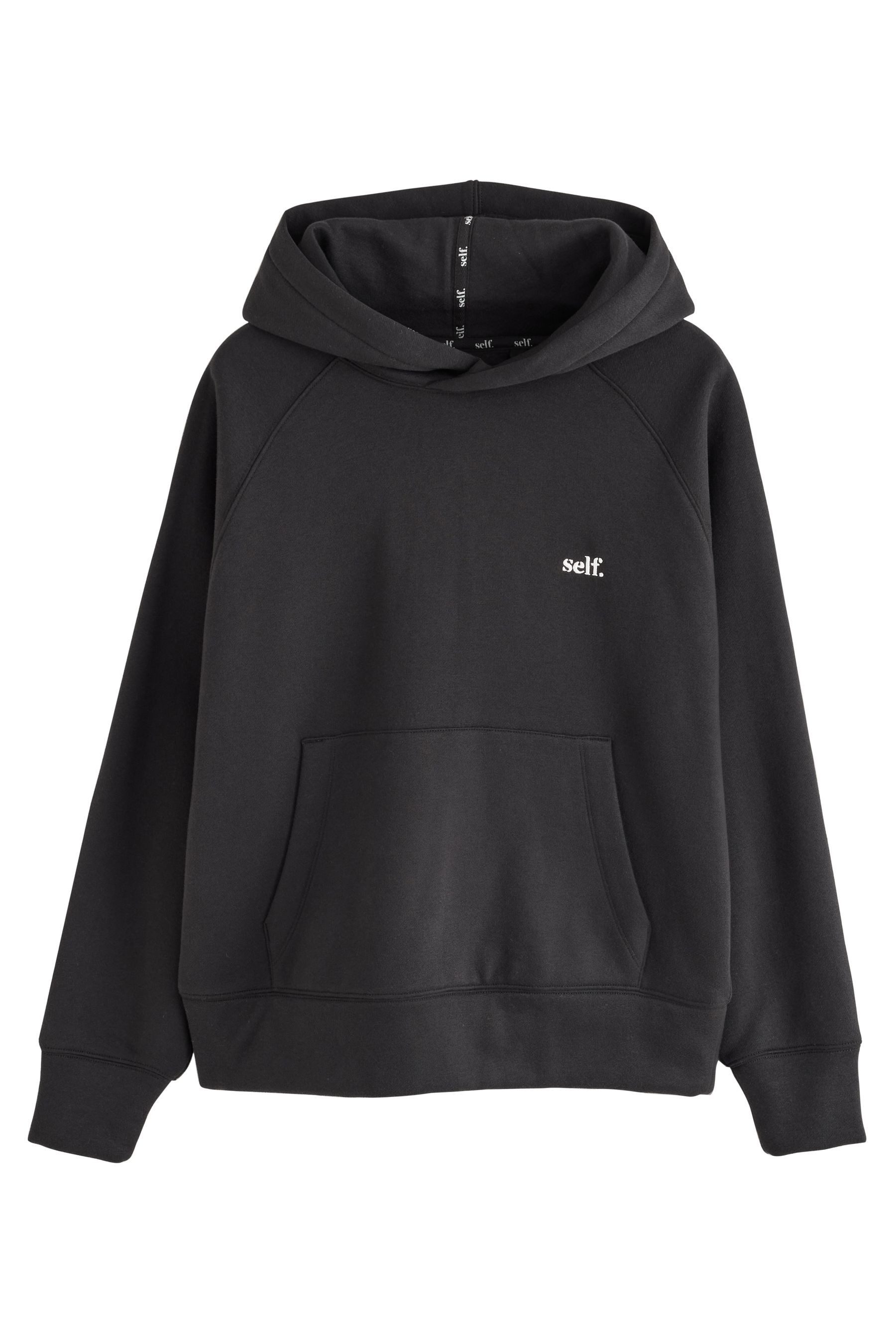 self Kapuzenpullover self. Hoodie, Kurzgröße (1-tlg)