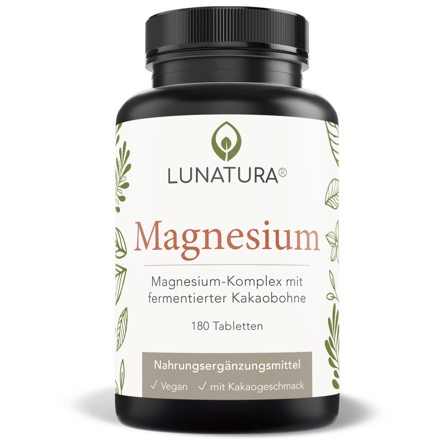 Magnesium-Komplex mit fermentierter Kakaobohne - 180 Tabletten Tabletten
