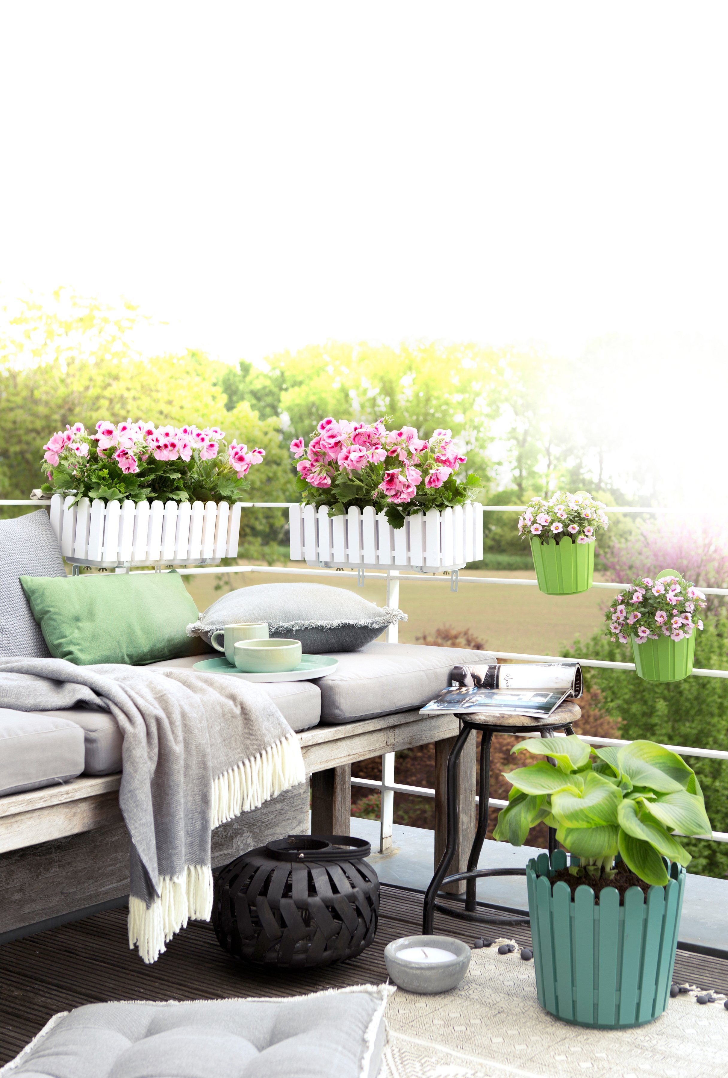 Emsa Blumenkasten »LANDHAUS« (Set, 2 Stück), BxTxH 50x16x20 cm online