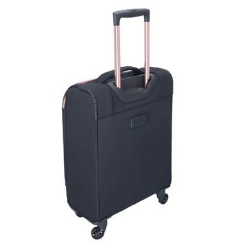 TheTrueC Koffer TheTrueC 4 Wheels Cabin Suitcase Super Light 20" Superlight schwarz/ro, 4 Rollen Rollen