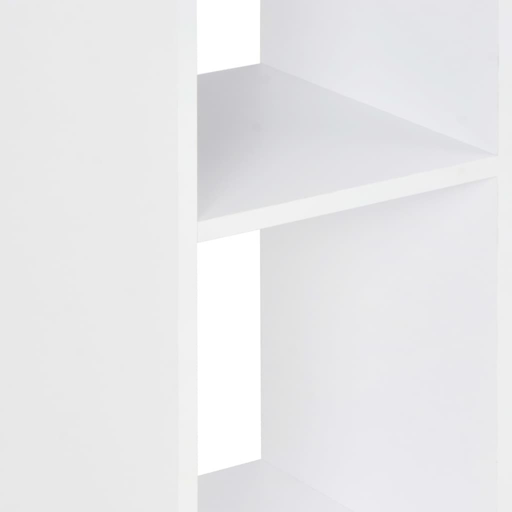 furnicato Anthrazitgrau (1-St) Bartisch Esstisch und Weiß 60x60x110 cm
