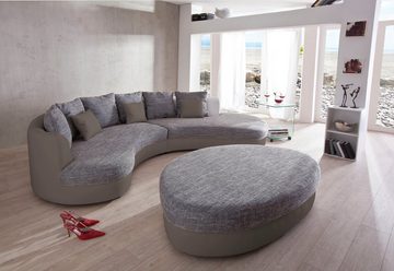 INOSIGN Ecksofa Limoncello, ergonomische Form