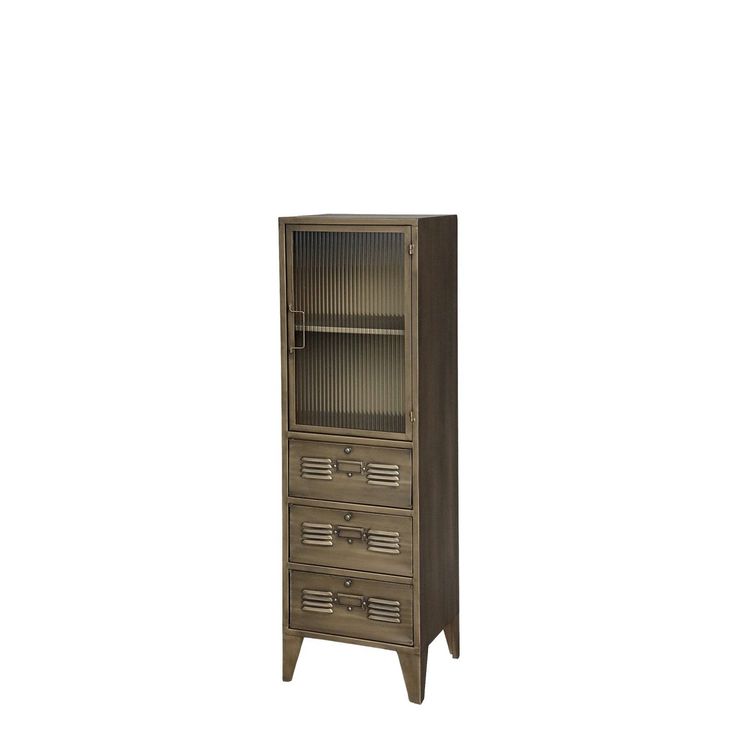 Annimuck Standvitrine Chic Antique Vitrinenschrank mit günstig online kaufen