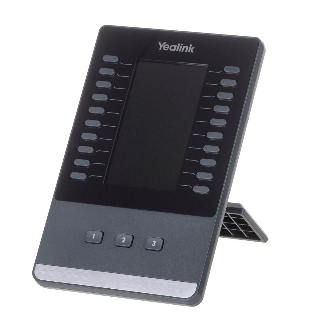 Yealink EXP43 IP-Add-On-Modul Schwarz, Grau DECT-Telefon Tasten 23