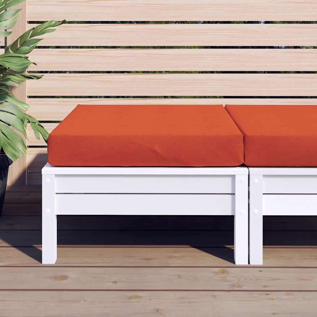 vidaXL Sitzauflage Palettenkissen Melange Rot 60x60x9,5 günstig online kaufen