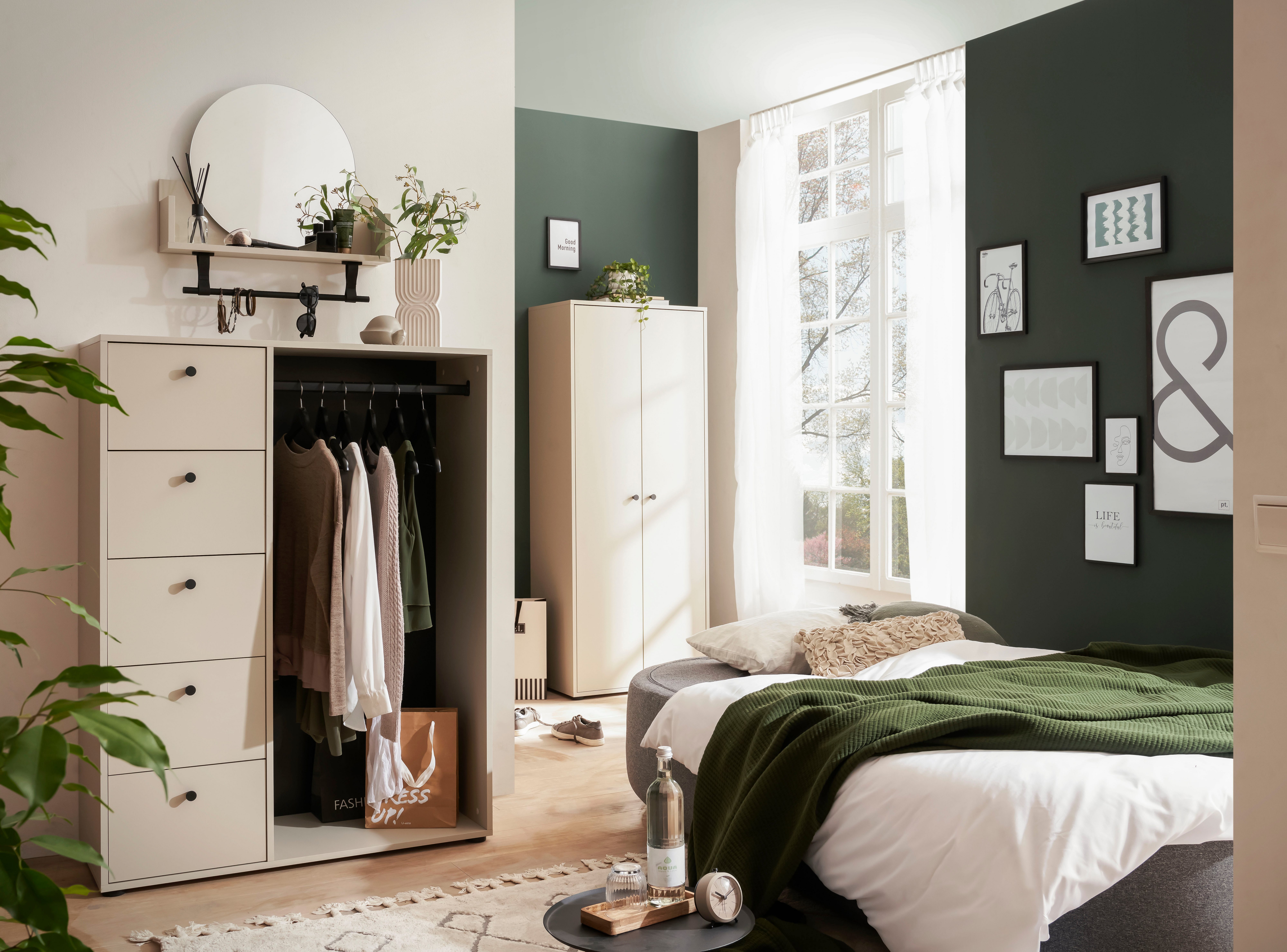 Schildmeyer Kleiderschrank Lovund, Kleiderschrank, Made in Germany, B: 98 cm Solide Verarbeitung - Dieses Produkt ist in Deutschland gefertigt