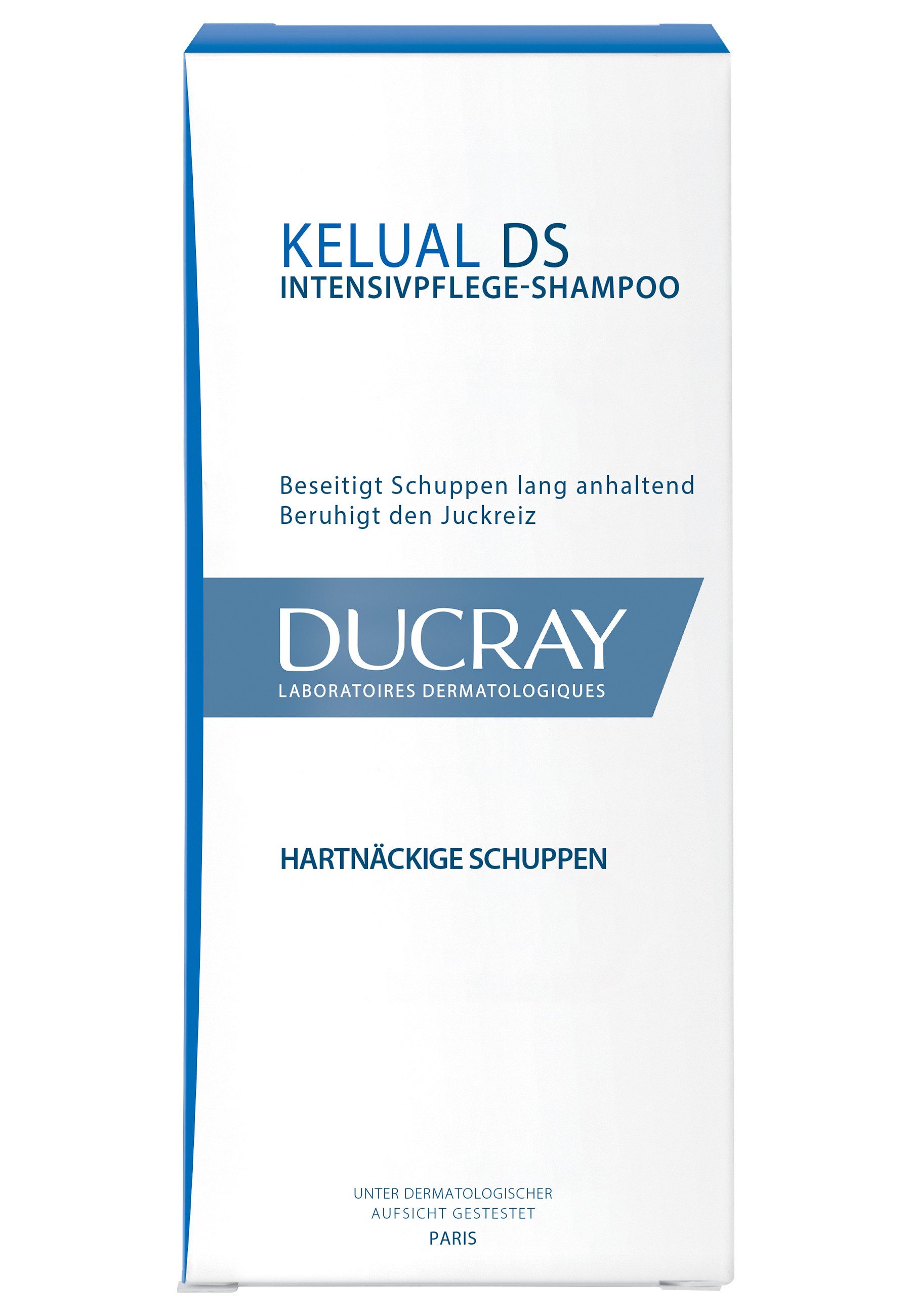 Ducray Haarshampoo KELUAL DS Anti-Schuppen Intensivpflege-Shampoo, 8 Wochen Anti-Rückfall-Wirkung